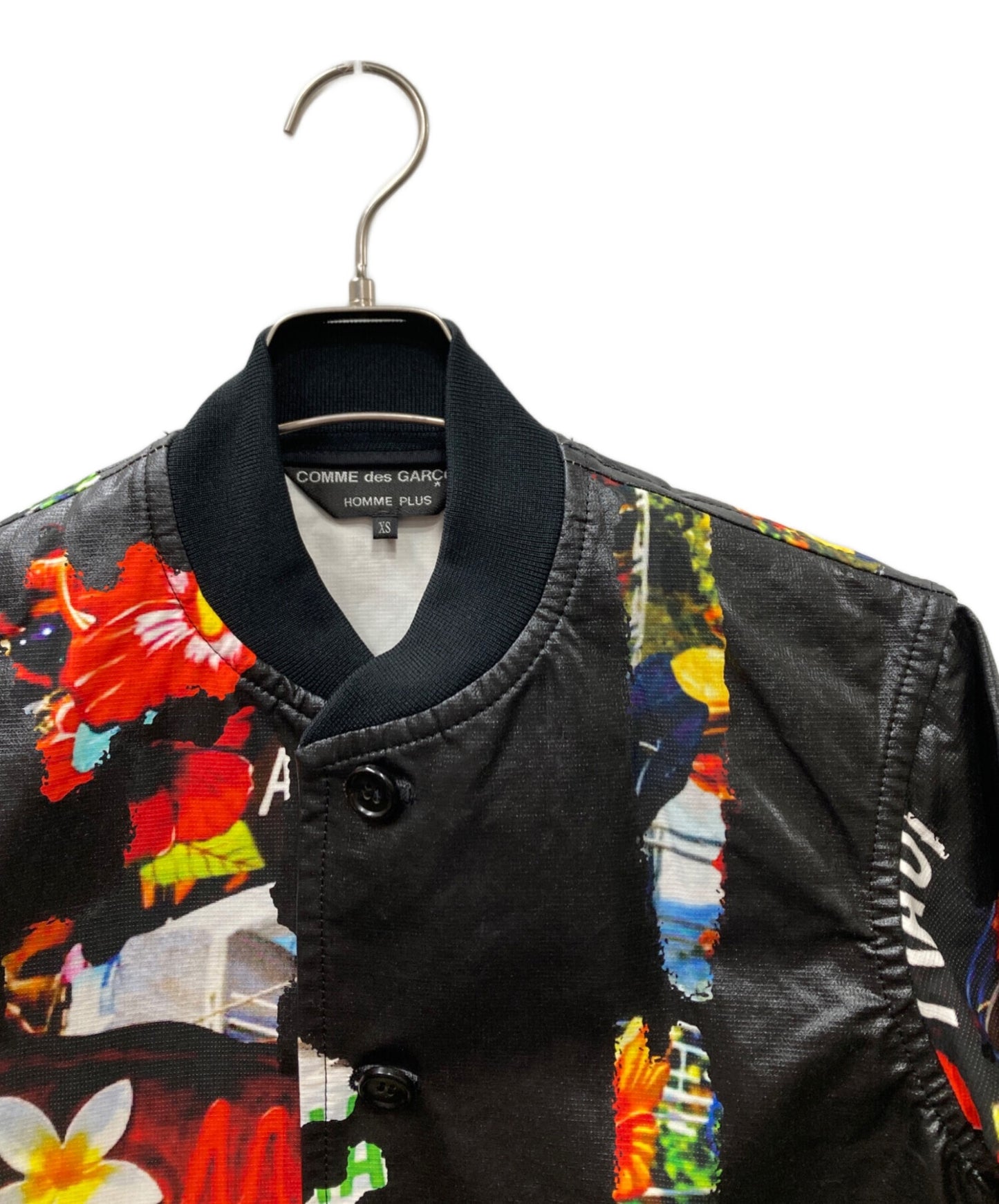 [Pre-owned] COMME des GARCONS HOMME PLUS RUBBER PRINT COACH JACKET Rubber Print Coach Jacket PE-J079