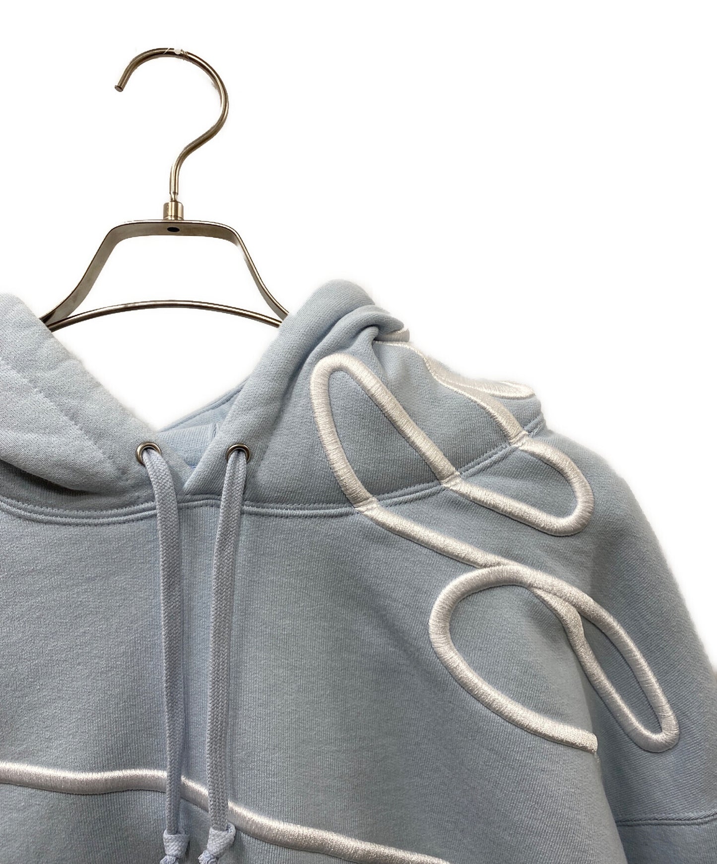 [Pre-owned] SUPREME 25SS Shoulder Script Hooded Sweatshirt