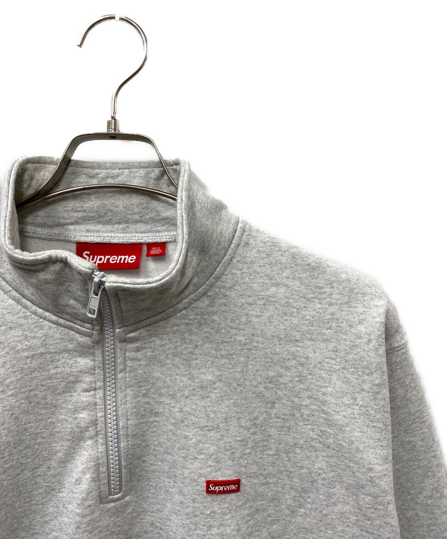 [Pre-owned] SUPREME 25SS Small Box Half Zip Pullover