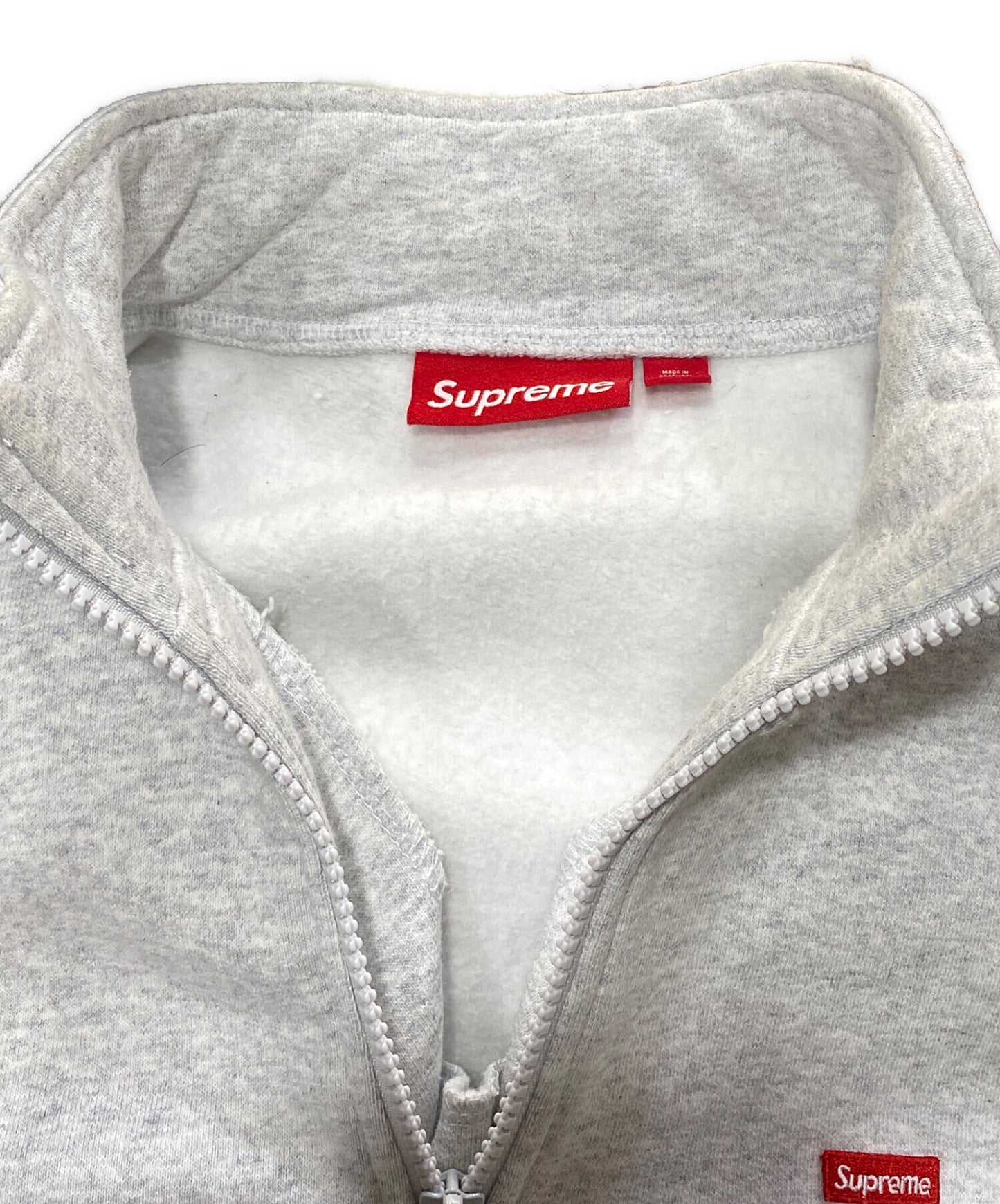 [Pre-owned] SUPREME 25SS Small Box Half Zip Pullover