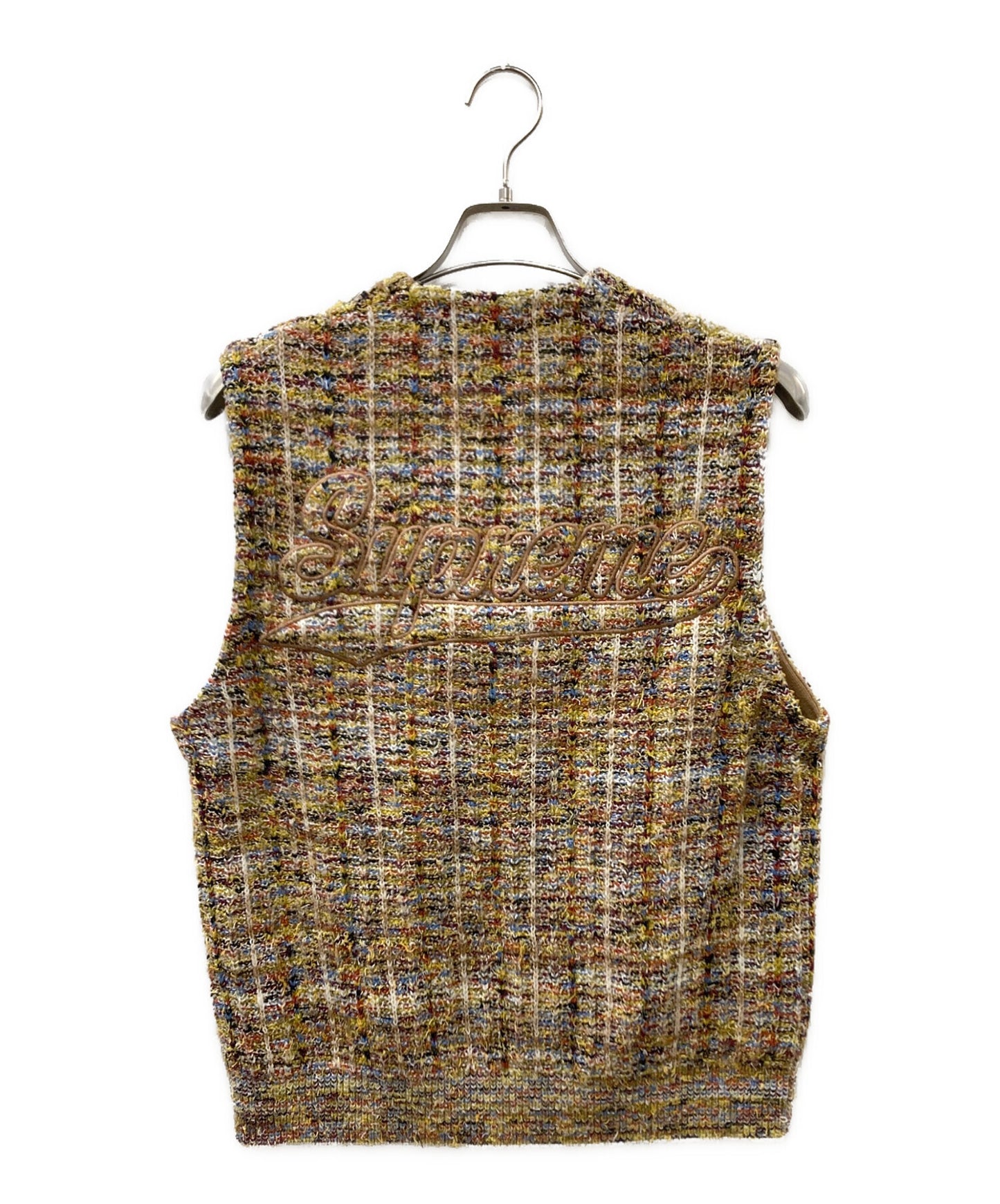 [Pre-owned] SUPREME 25ss Speckled Zip Up Sweater Vest