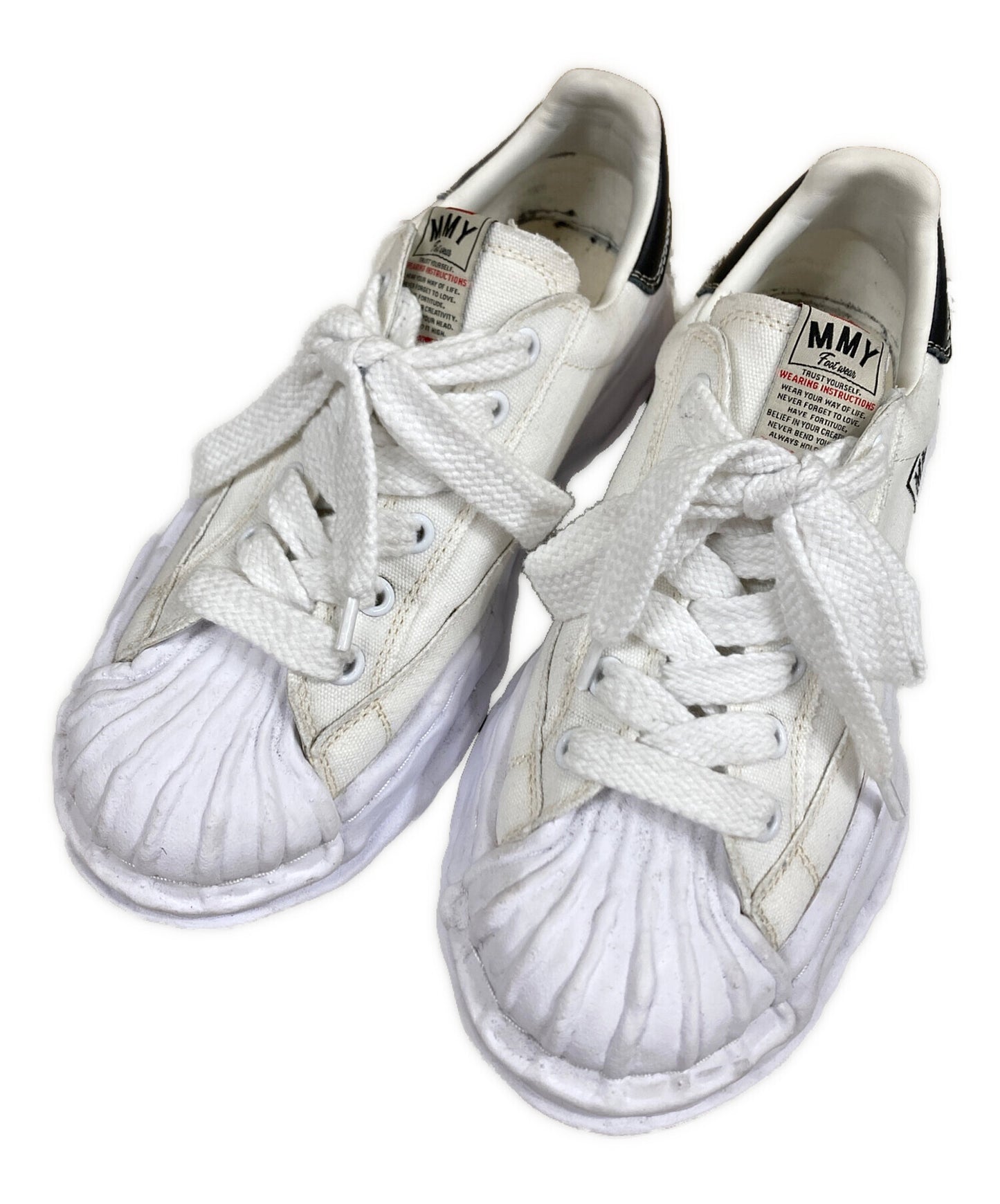 [Pre-owned] Maison MIHARA YASUHIRO BLAKEY OG Sole Canvas Low-top Sneaker Low-cut Sneaker A08FW735