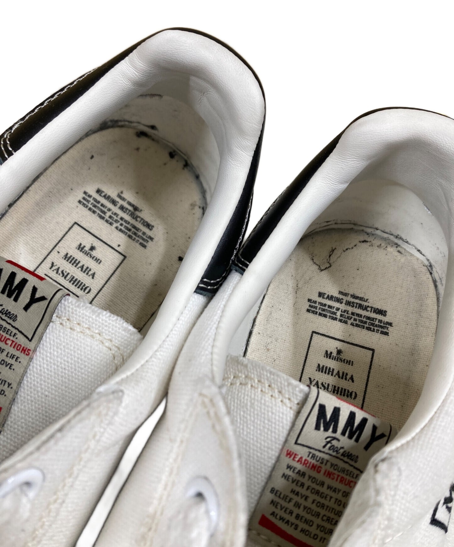 [Pre-owned] Maison MIHARA YASUHIRO BLAKEY OG Sole Canvas Low-top Sneaker Low-cut Sneaker A08FW735