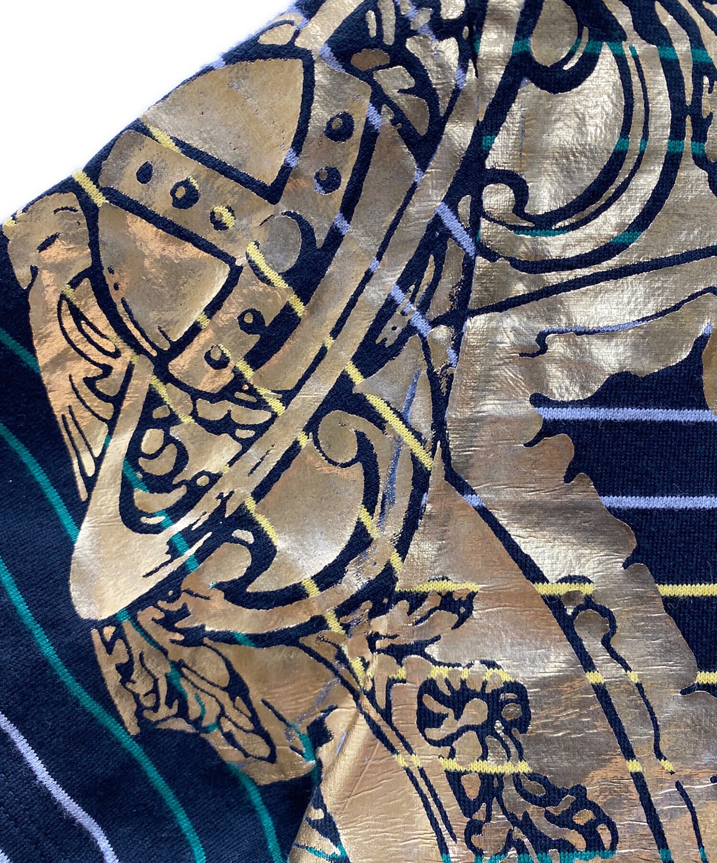 [Pre-owned] Vivienne Westwood man Framed Stripe T-Shirt VW-M1-86437