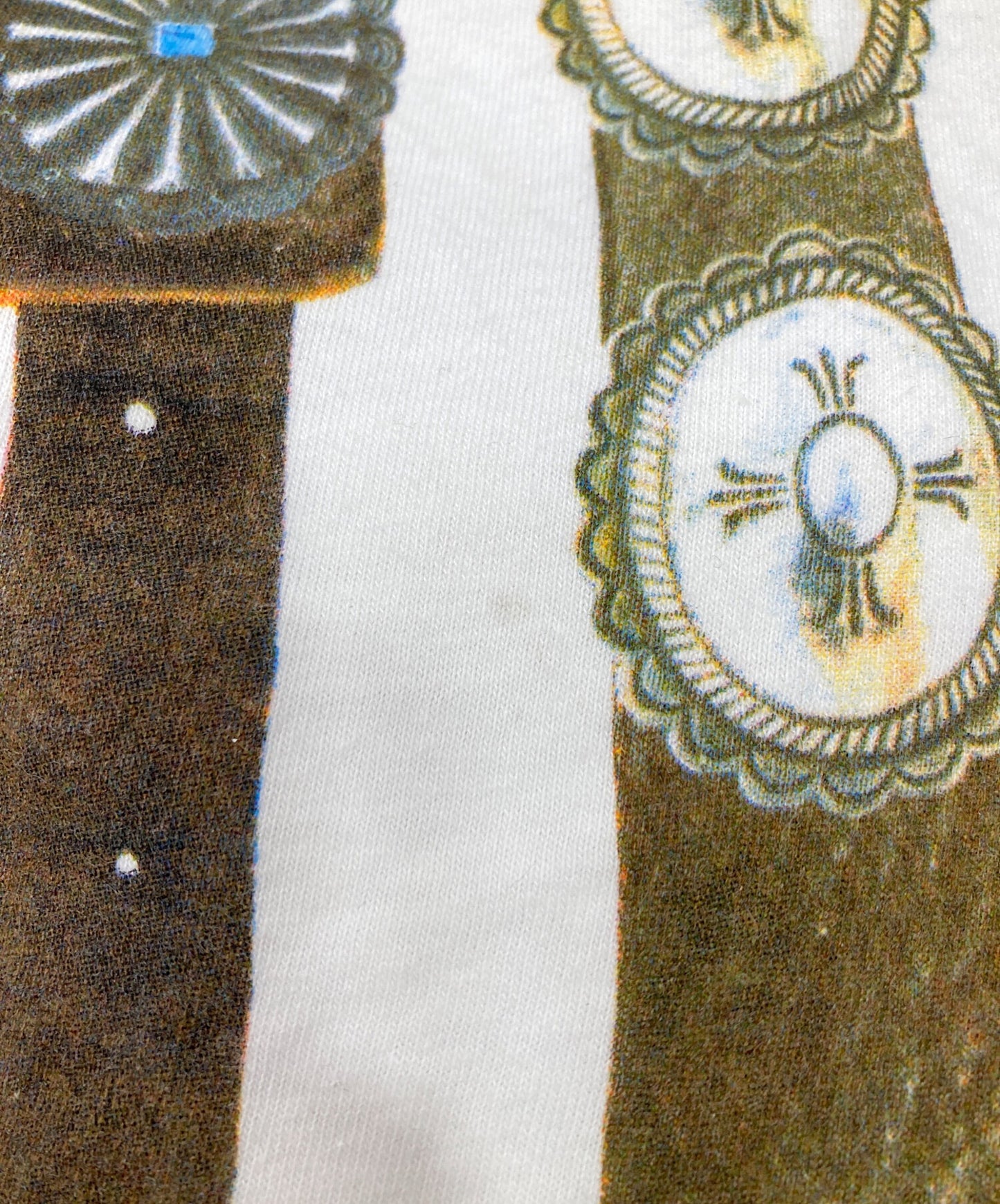 [Pre-owned] KAPITAL Curtain Concho Print T-Shirt EK-1609SC