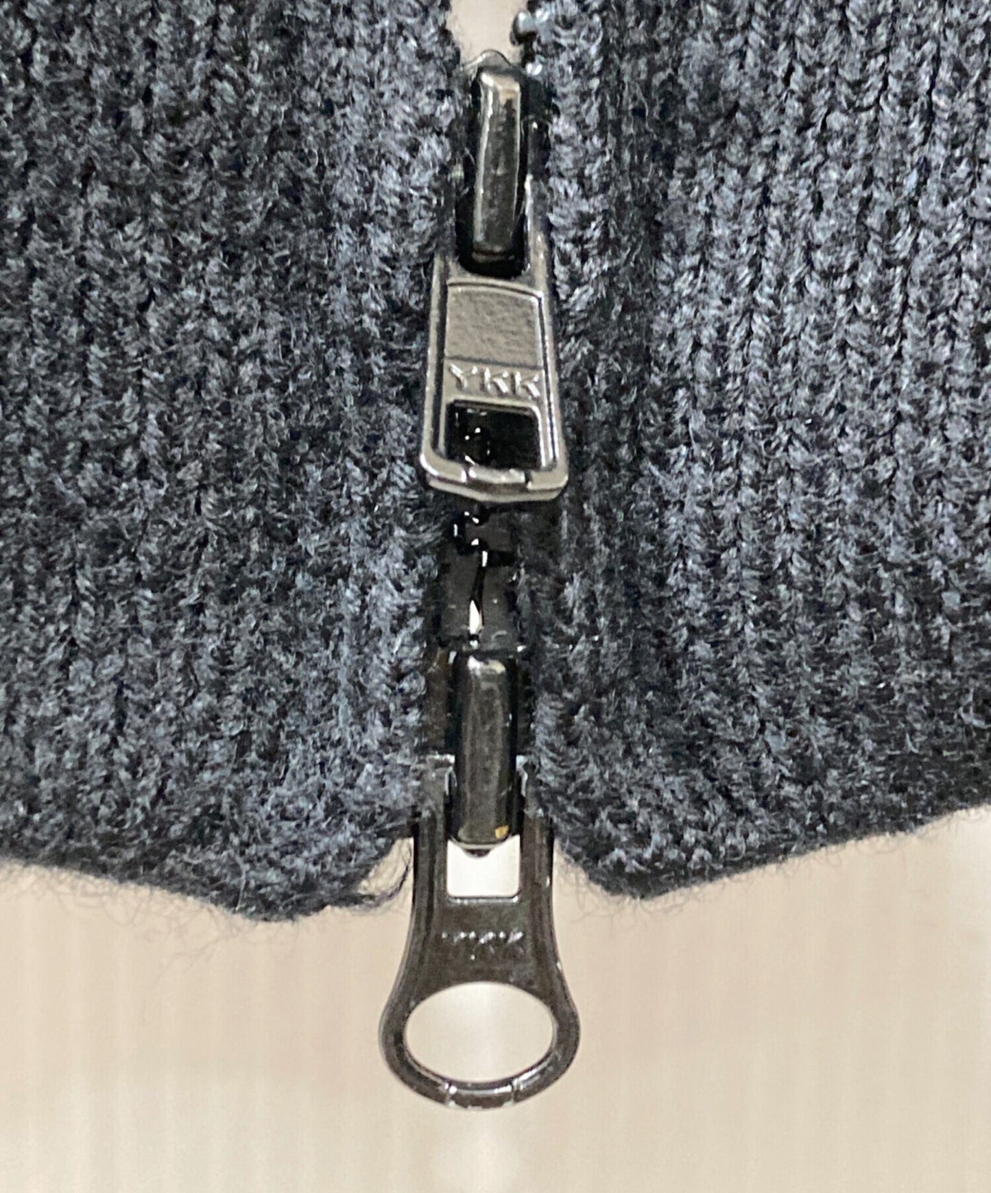 [Pre-owned] Yohji Yamamoto pour homme Wool nylon knit zip jacket HP-K41-194