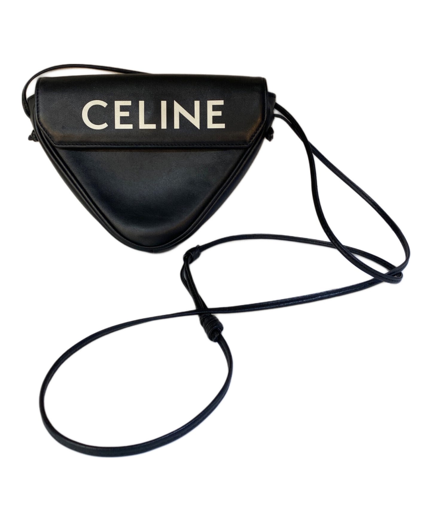 [Pre-owned] CELINE Mini Triangle Shoulder Bag