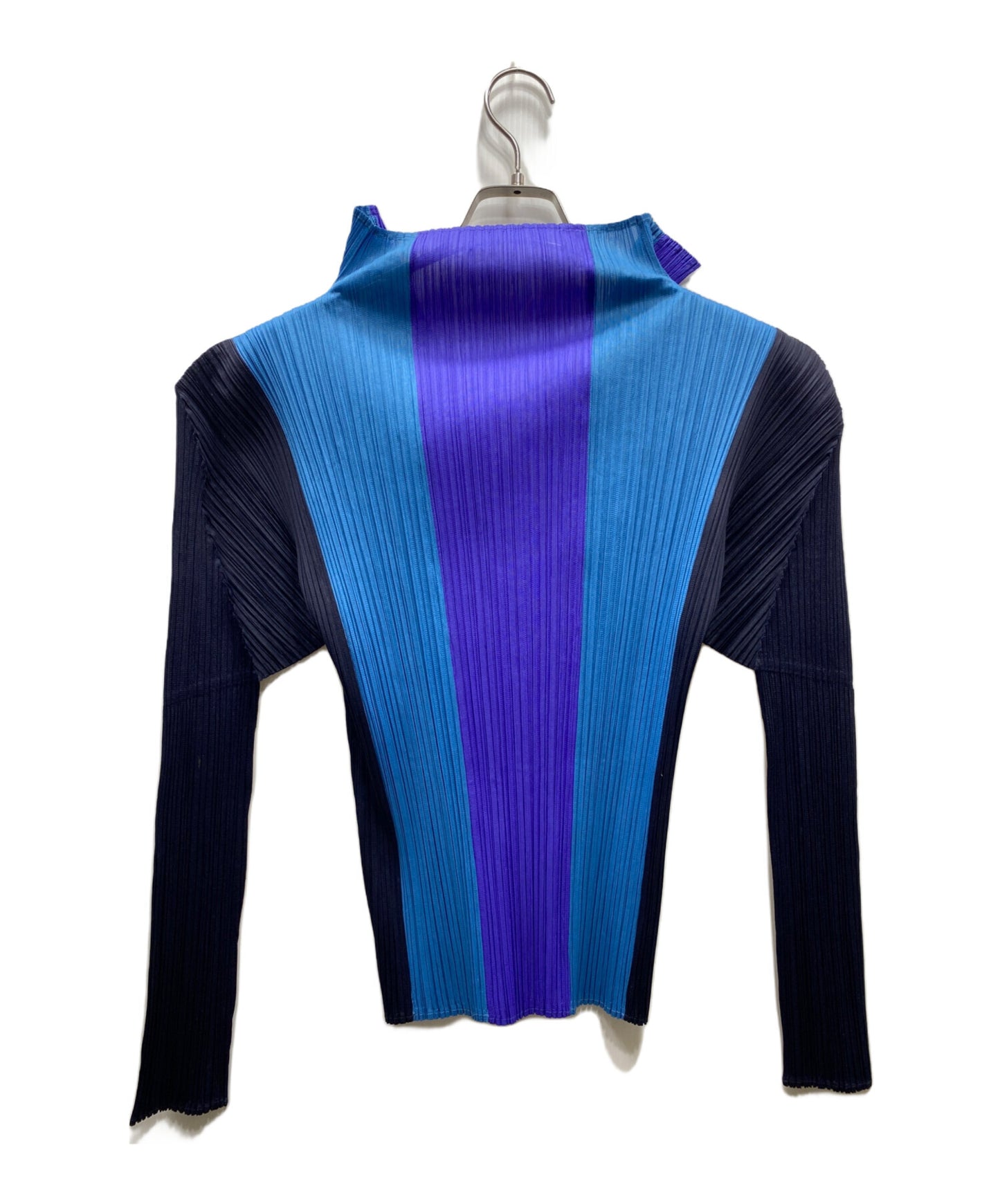 [Pre-owned] PLEATS PLEASE High-Neck Pleated T-Shirt PP83-JK904