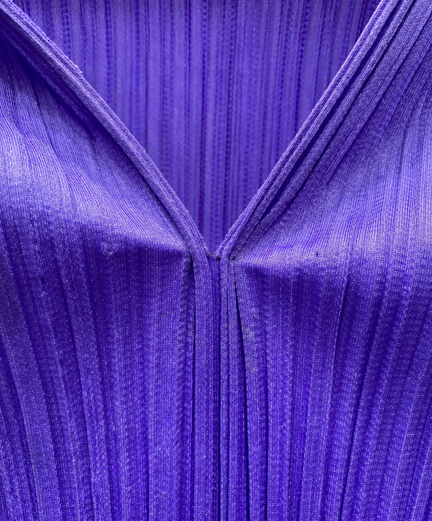 [Pre-owned] PLEATS PLEASE High-Neck Pleated T-Shirt PP83-JK904