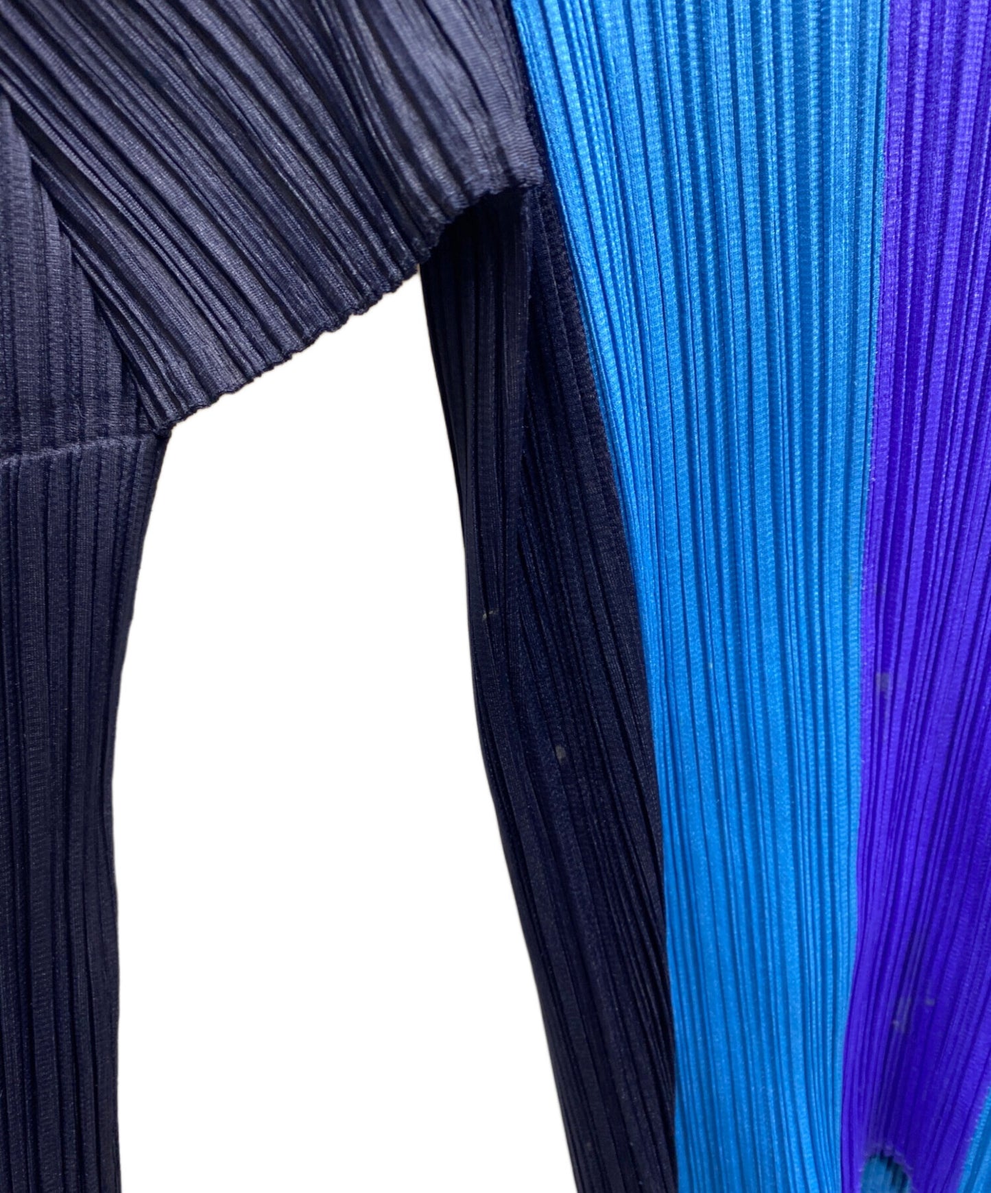 [Pre-owned] PLEATS PLEASE High-Neck Pleated T-Shirt PP83-JK904
