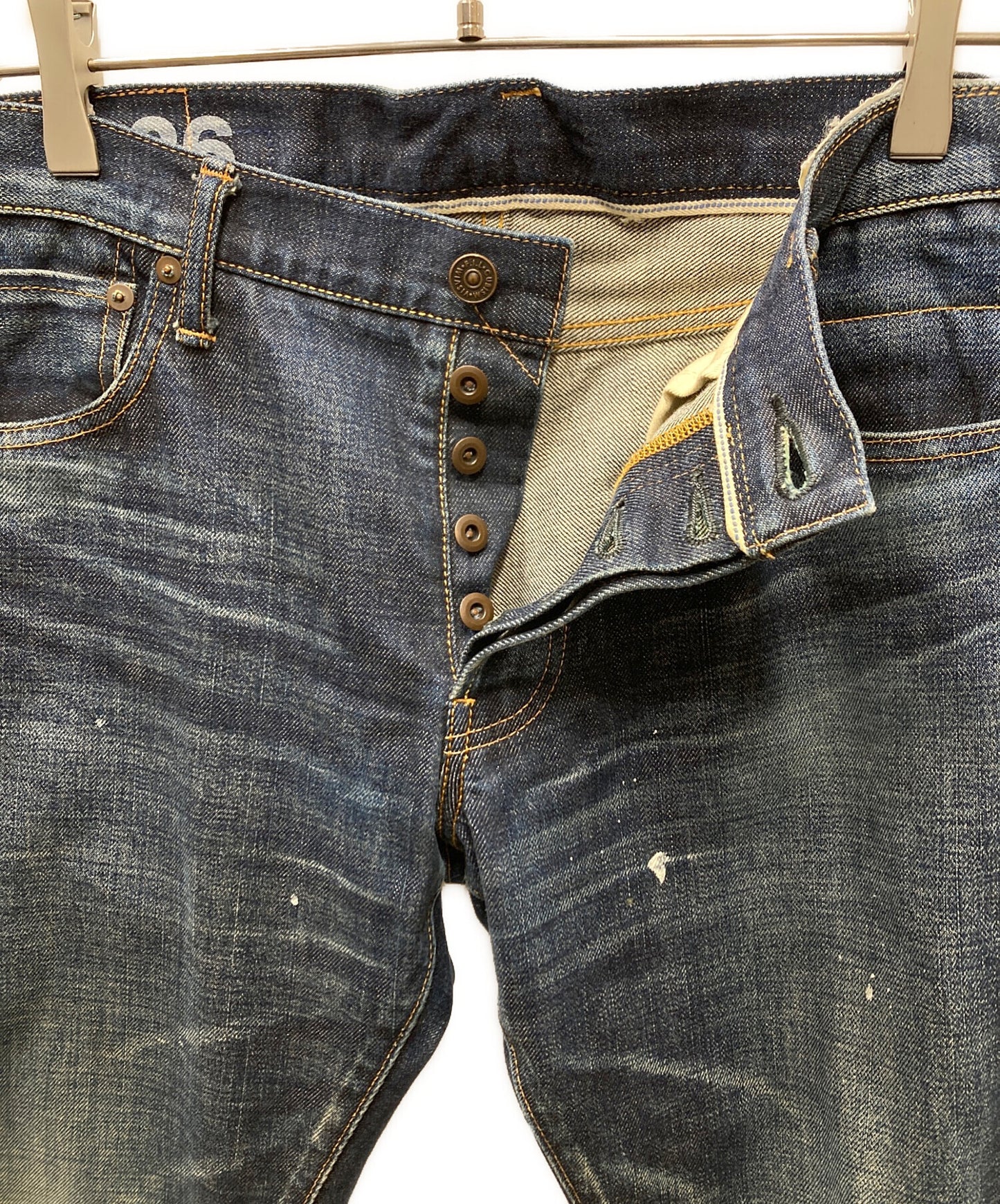 [Pre-owned] VISVIM SOCIAL SCULPTURE 10 DAMAGED-26 Denim Pants 0121105005019