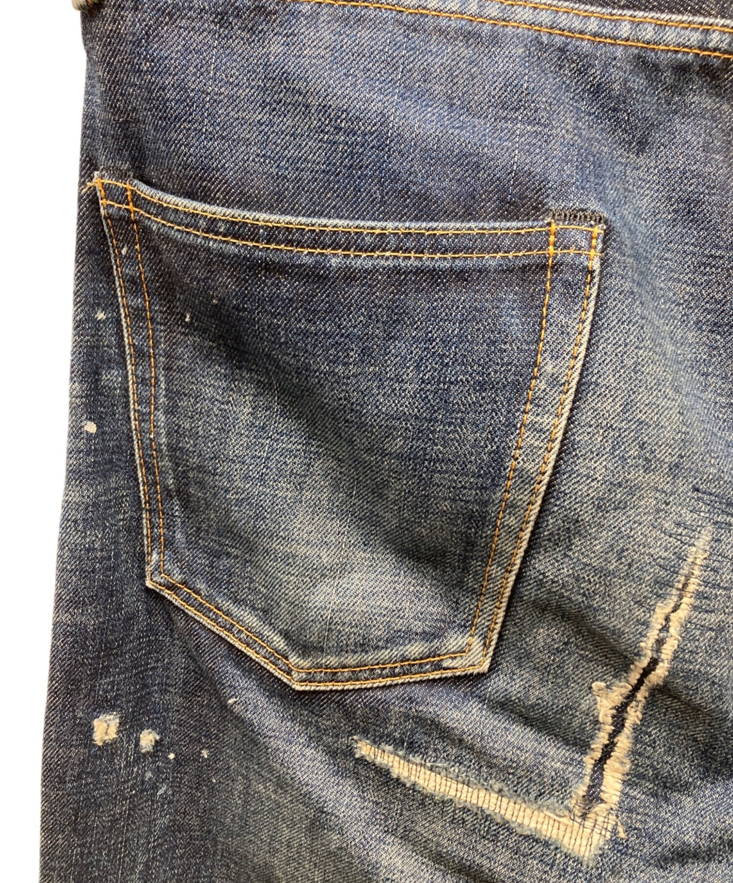 [Pre-owned] VISVIM SOCIAL SCULPTURE 10 DAMAGED-26 Denim Pants 0121105005019