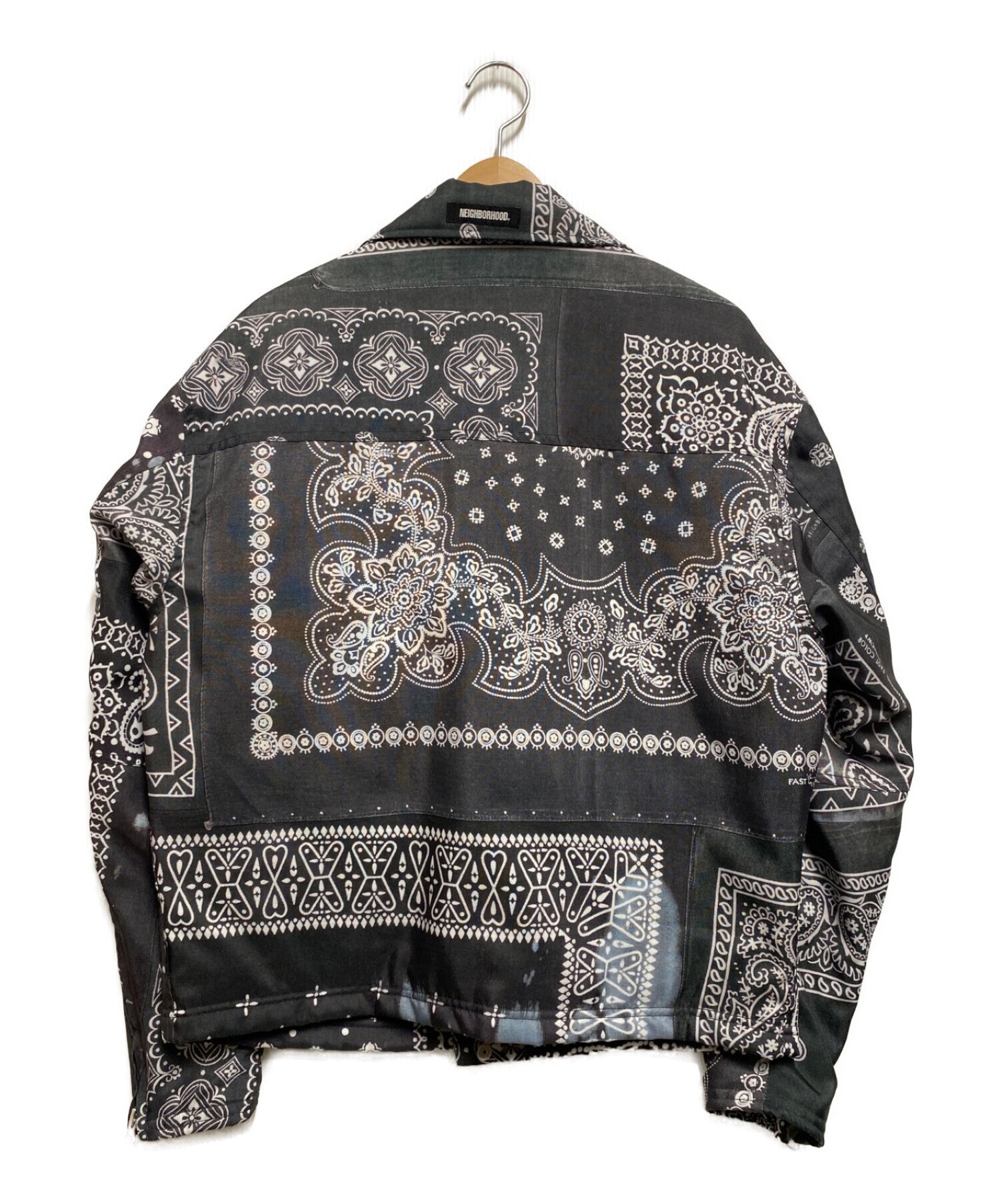 [Pre-owned] NEIGHBORHOOD BANDANA CHOPPED CYCLE / E-JKT 212SPNH-JKM02