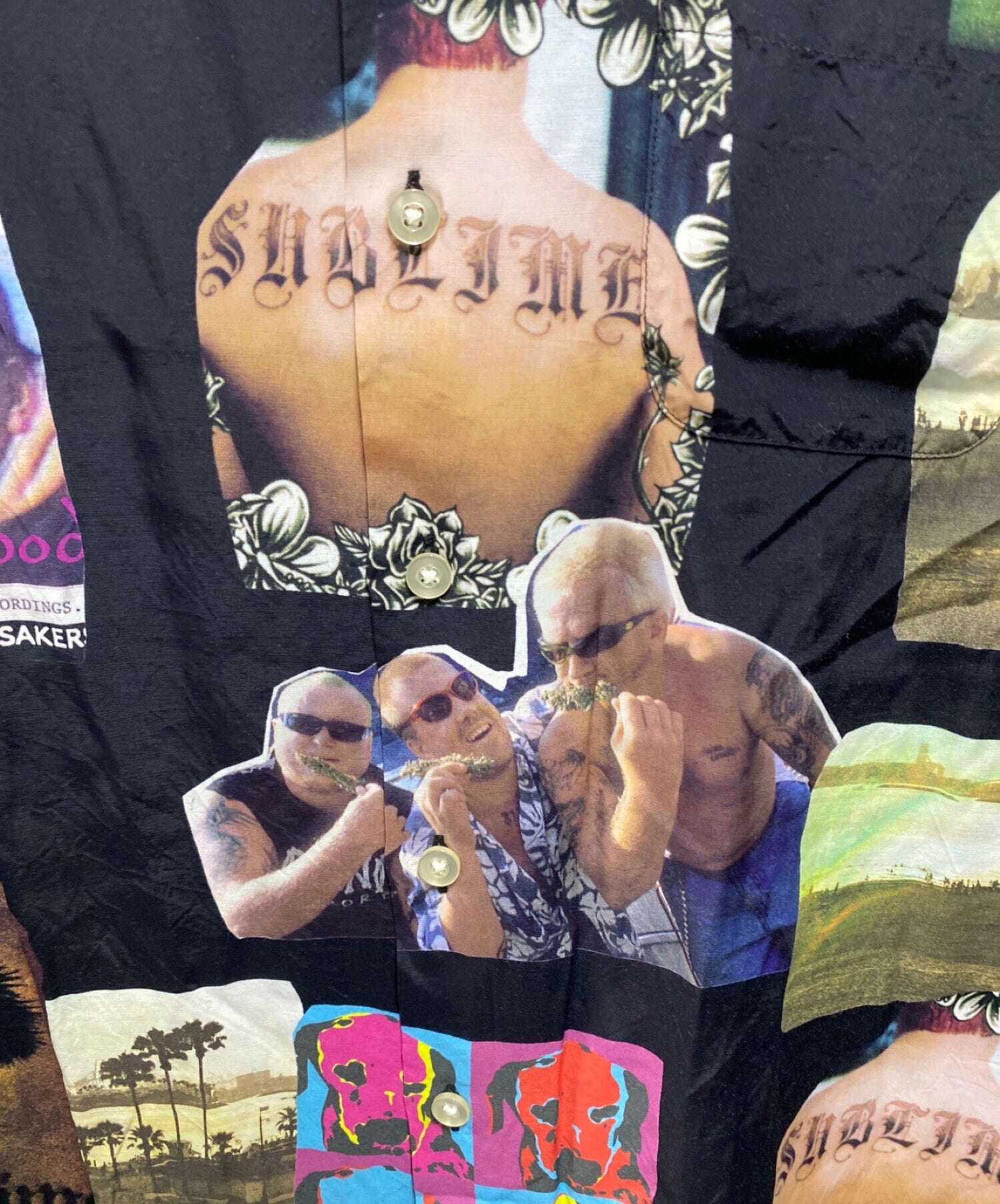 [Pre-owned] WACKO MARIA SUBLIME S/S HAWAIIAN SHIRT