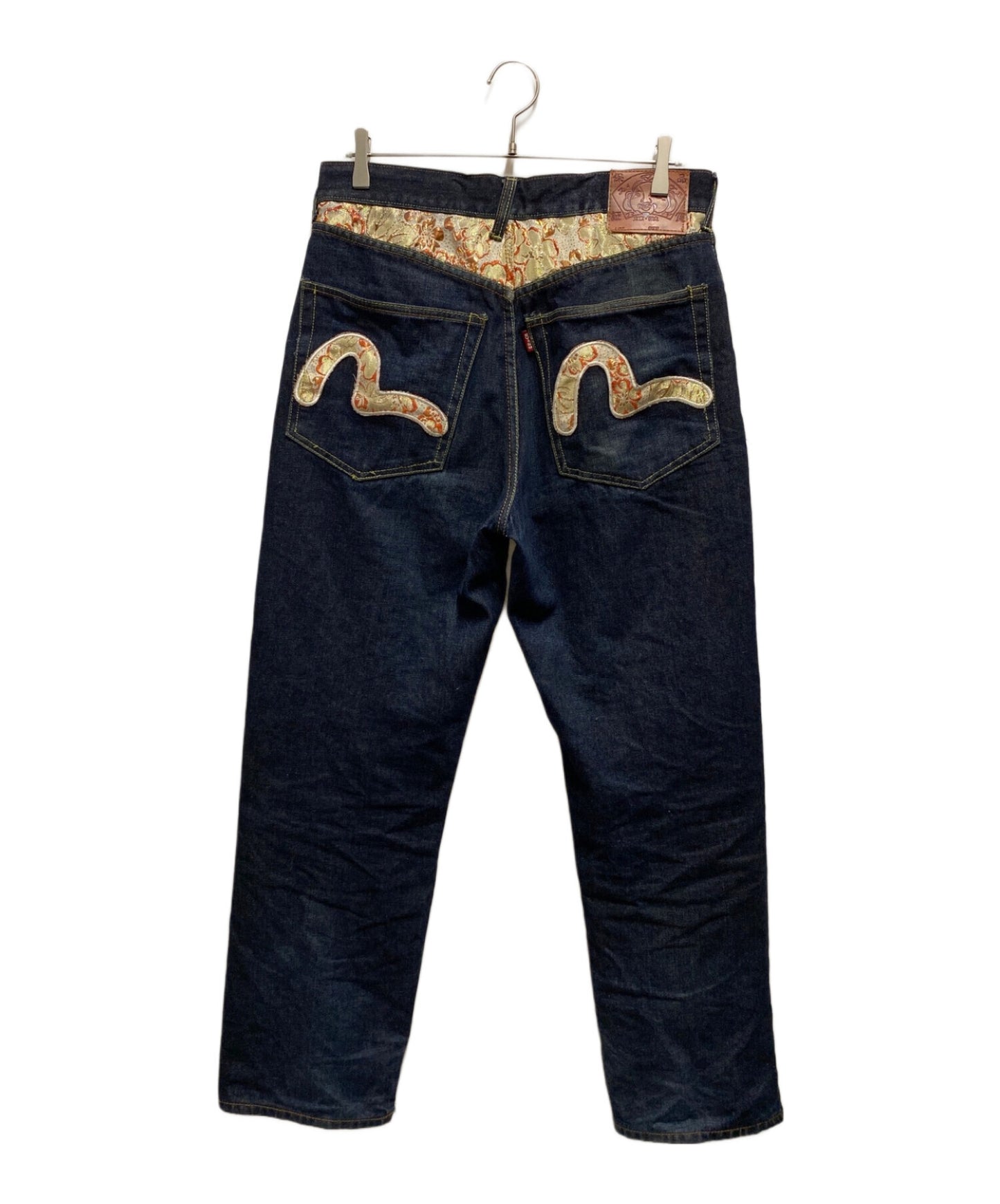 [Pre-owned] EVISU Japanese Pattern Kamome Denim Pants