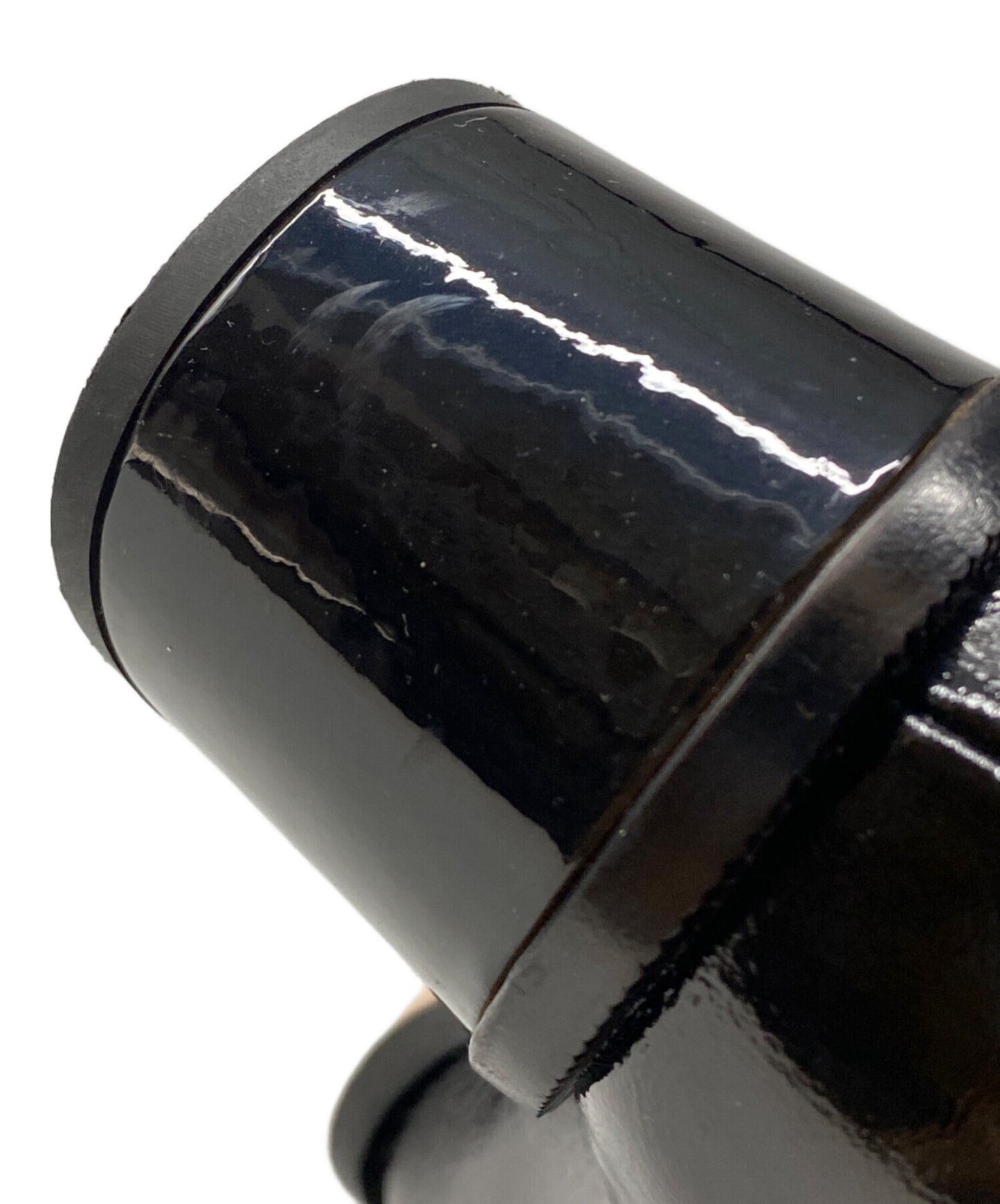 [Pre-owned] CHANEL Patent Leather Open Toe Pumps G31847