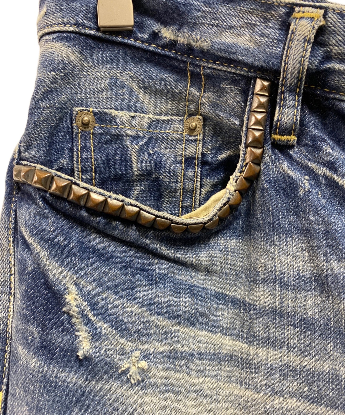 [Pre-owned] Hysteric Glamour Studded denim pants