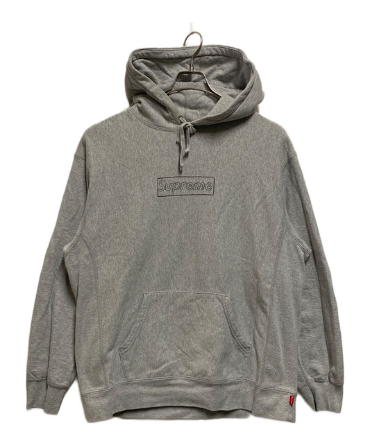 [Pre-owned] SUPREME Chalk Logo Hooded Sweatshirt