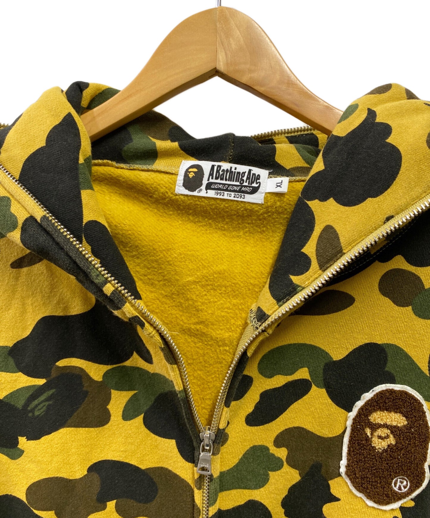 [Pre-owned] A BATHING APE 1ST CAMO APE HEAD PATCH FULL ZIP