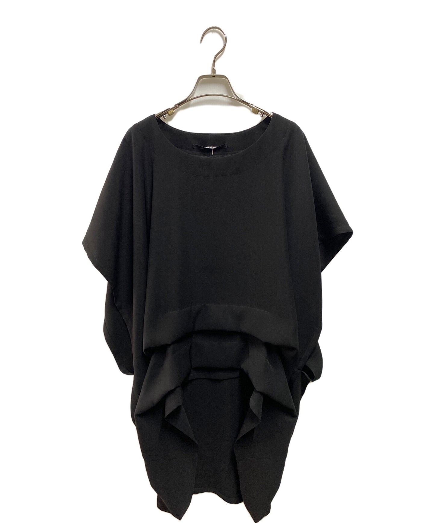 [Pre-owned] LIMI feu DOUBLE SATIN FRONT TUCK PULLOVER LJ-B19-910