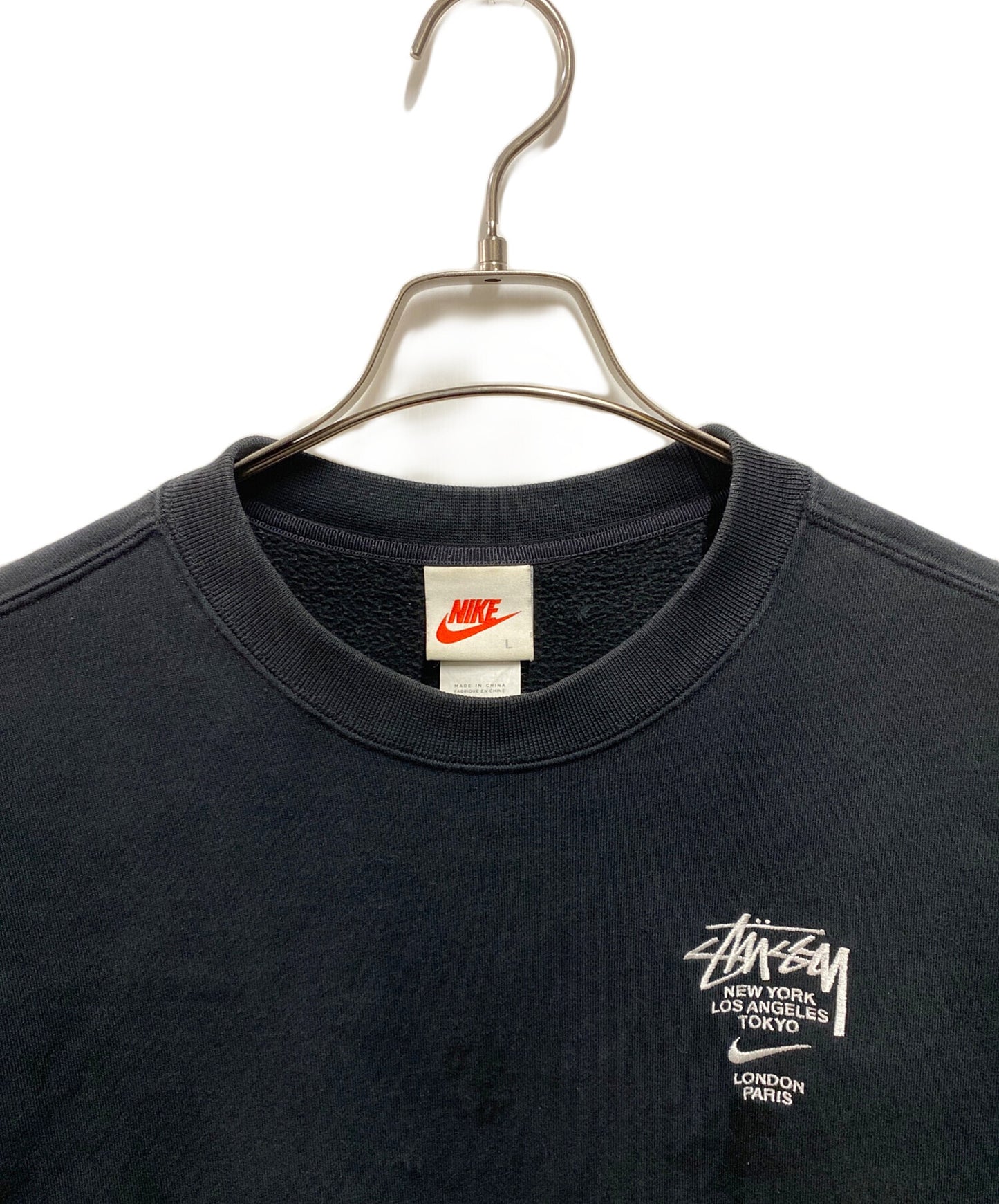 [Pre-owned] stussy Fleece Crew Sweatshirt