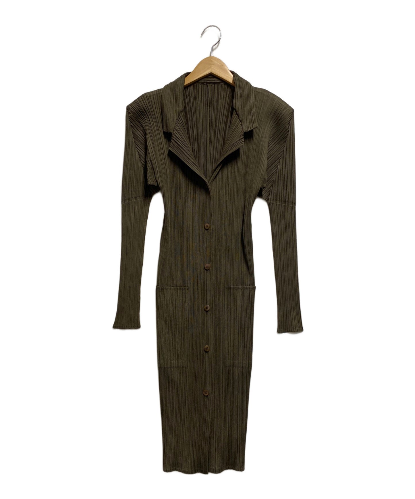 [Pre-owned] PLEATS PLEASE pleated coat PP63-JA412