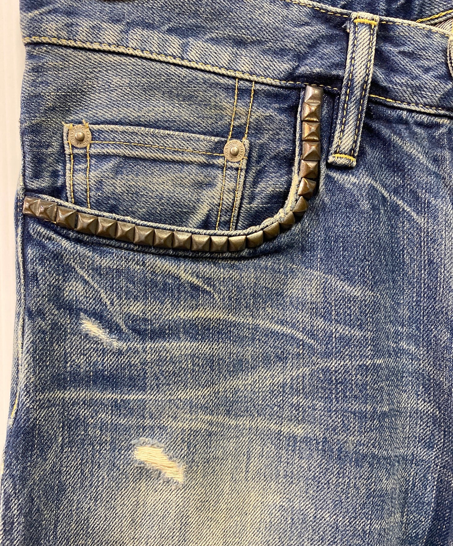 [Pre-owned] Hysteric Glamour Studded denim pants