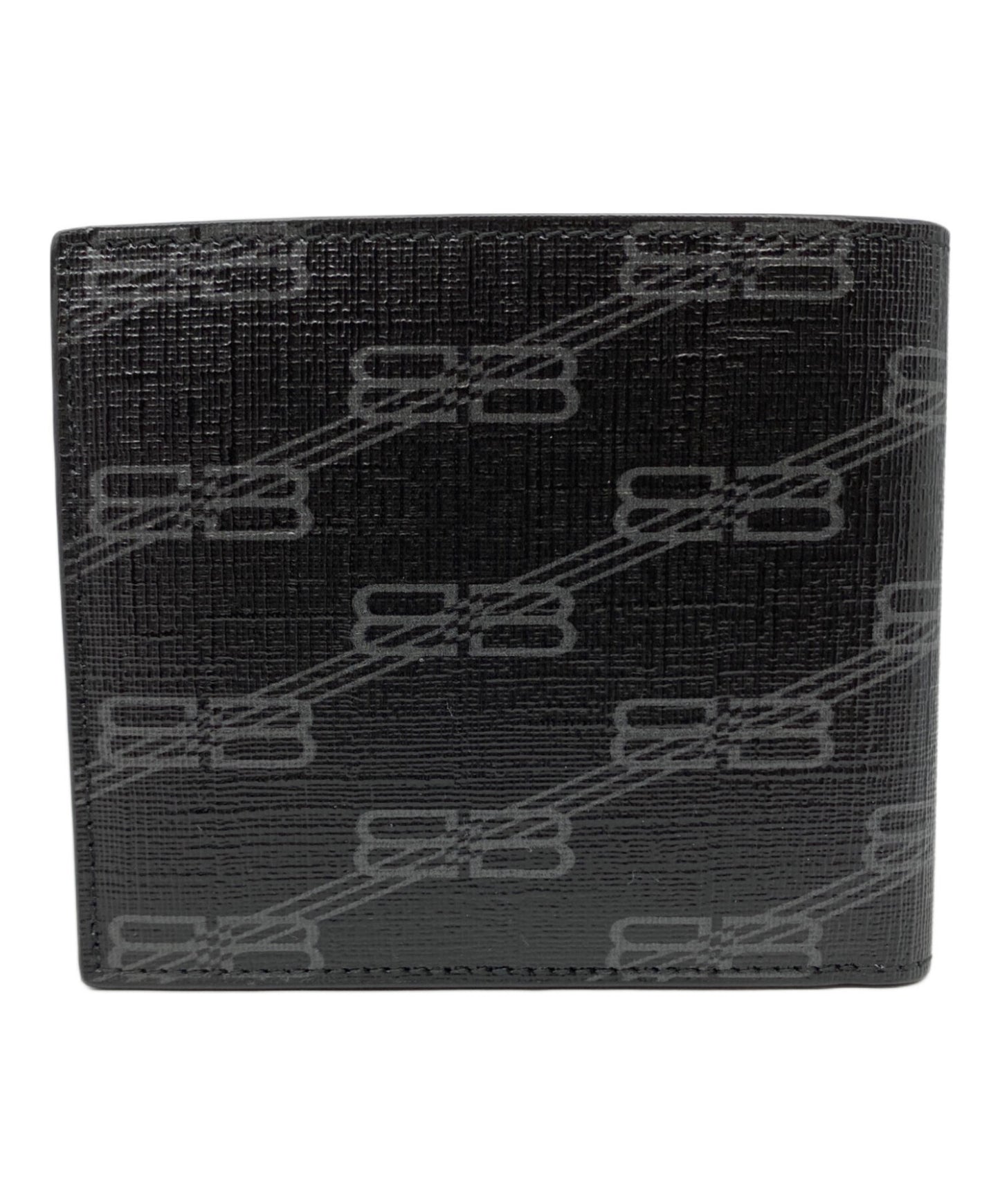 [Pre-owned] BALENCIAGA BB Monogram Bifold Wallet 594549, 1061, M46, 4261
