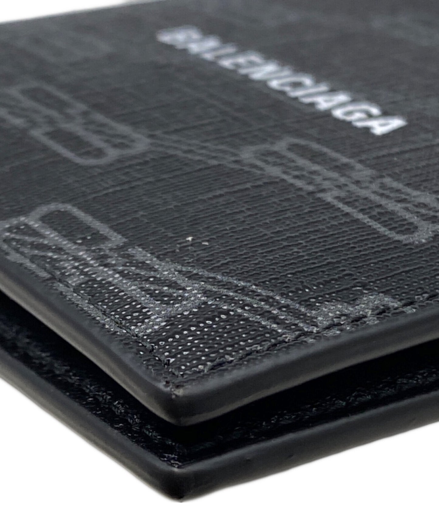 [Pre-owned] BALENCIAGA BB Monogram Bifold Wallet 594549, 1061, M46, 4261