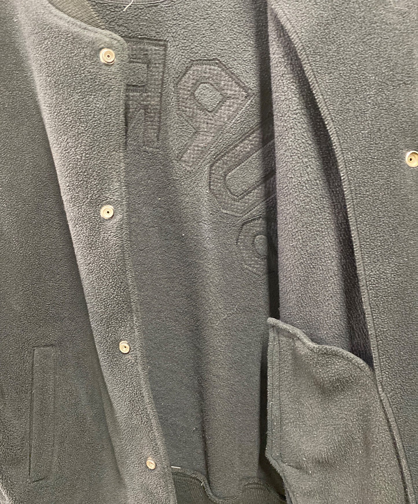 [Pre-owned] SUPREME polartec varsity jacket