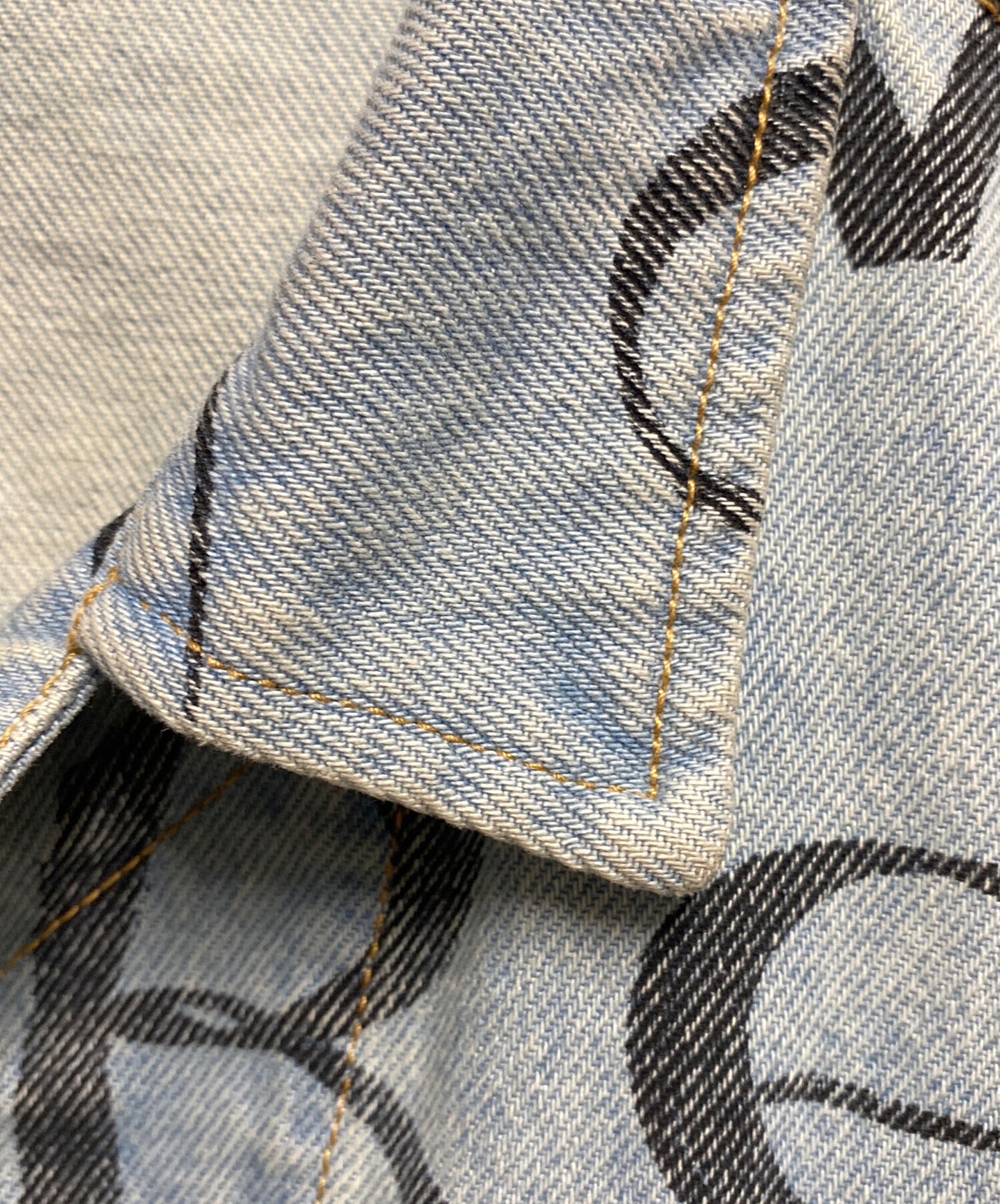 [Pre-owned] SUPREME Black Ark Denim Trucker Jacket