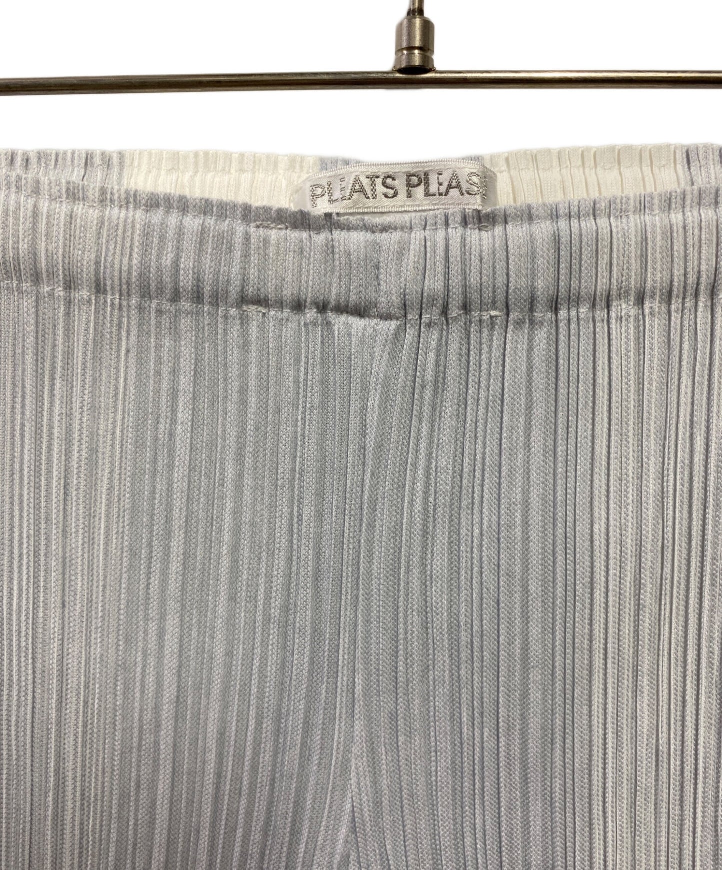 [Pre-owned] PLEATS PLEASE striped pleated pants PP11-JF652