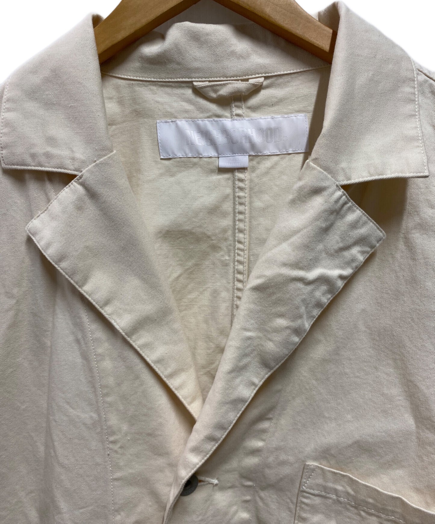 [Pre-owned] NEIGHBORHOOD BW.SHOP COAT 241SPNH-JKM02