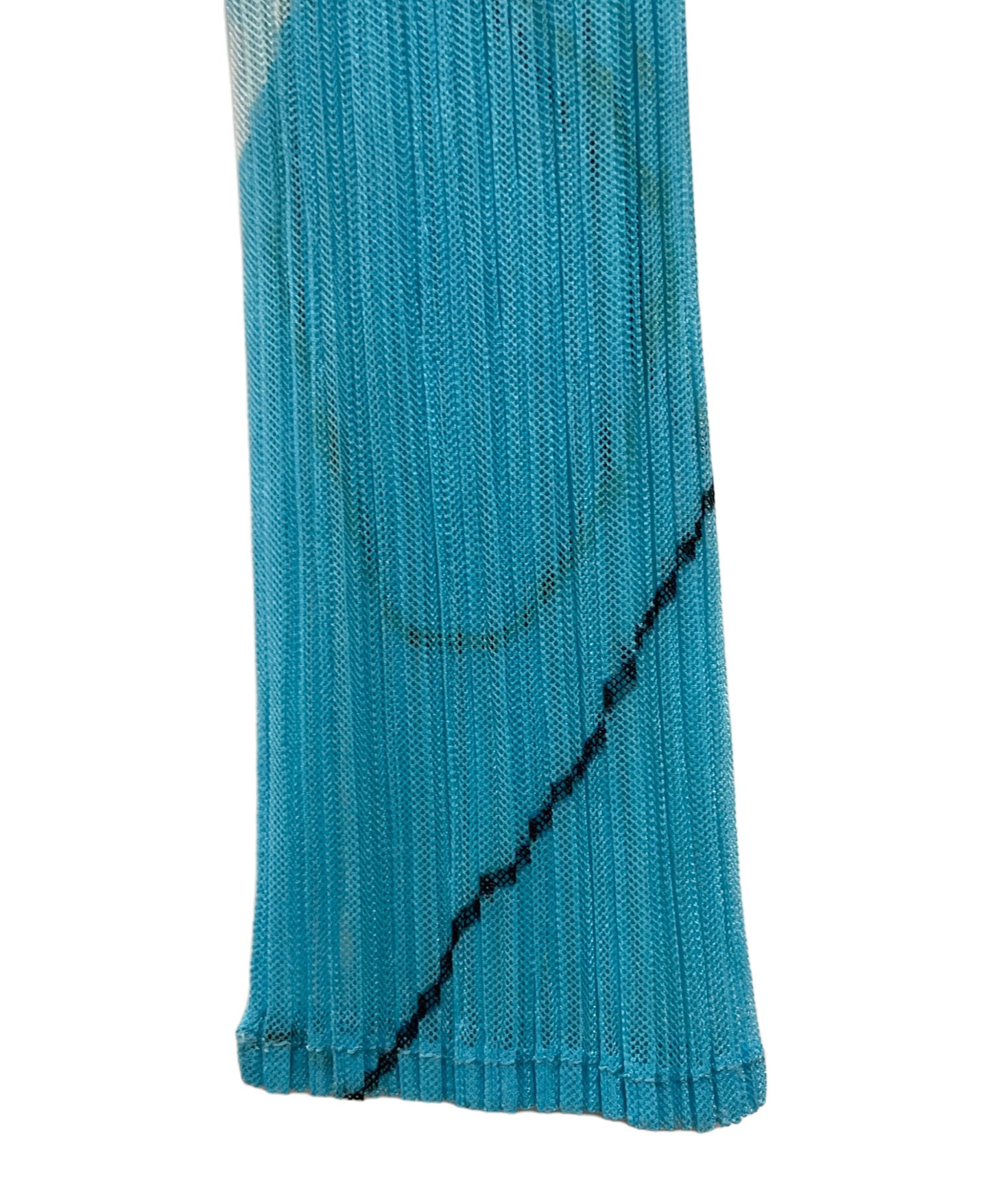 [Pre-owned] PLEATS PLEASE Paint Pattern Pleated Cardigan PP12-JJ425