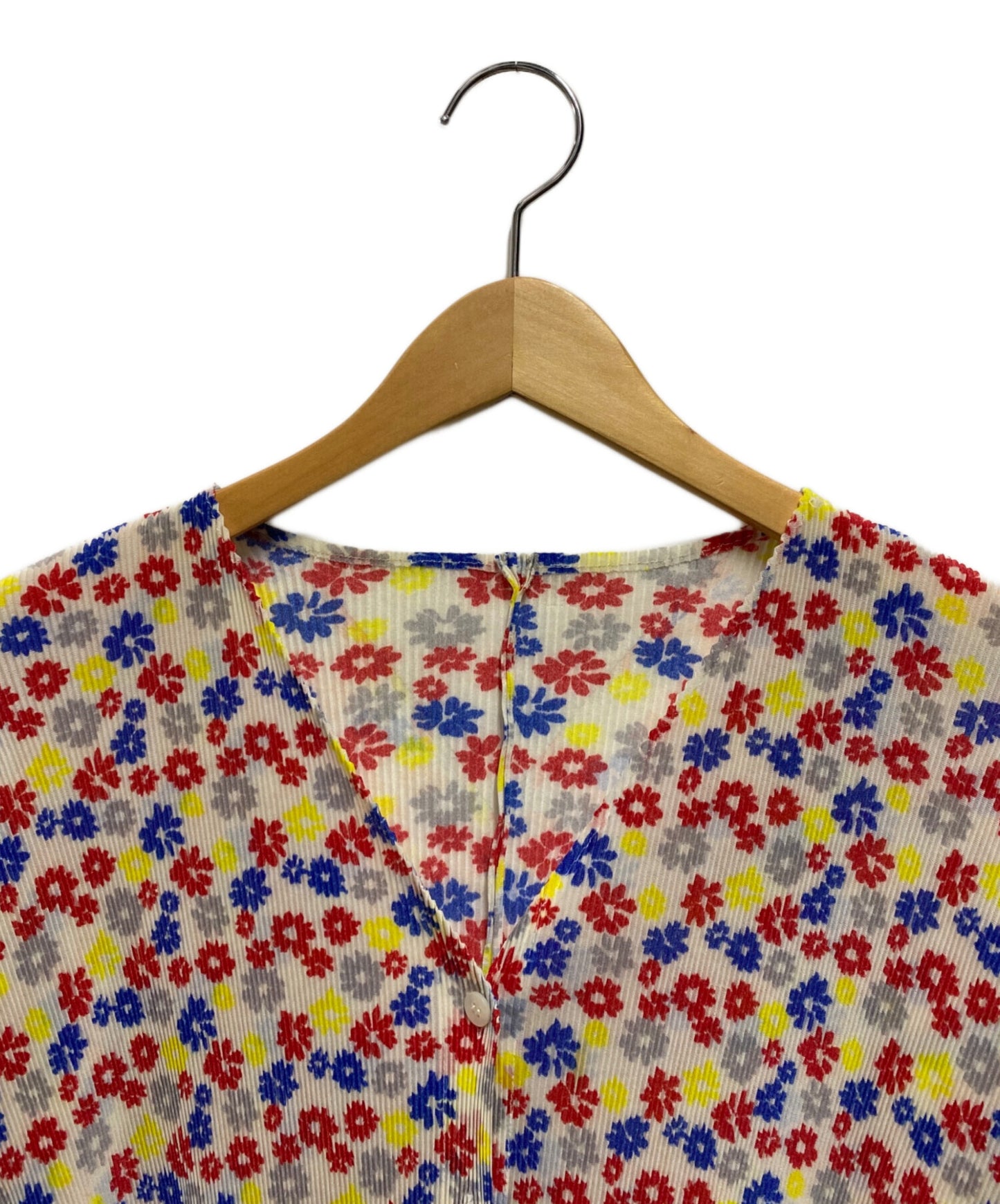 [Pre-owned] PLEATS PLEASE pleated blouse PP22-FO872