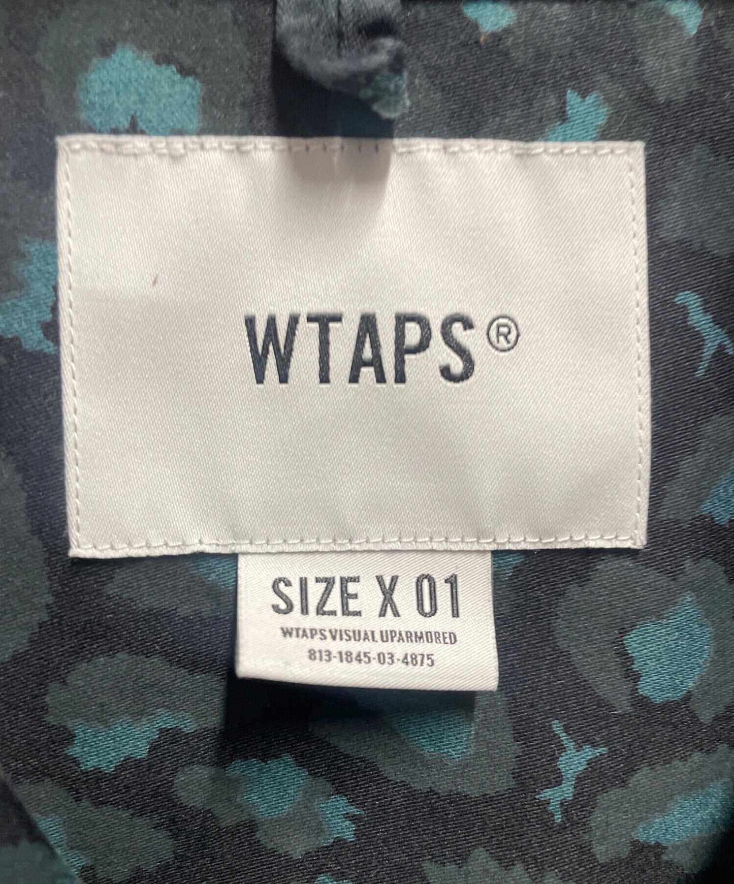 [Pre-owned] WTAPS NIGHT VISION/SS/COTTON.SATIN.CAMO 211TQDT-SHM05