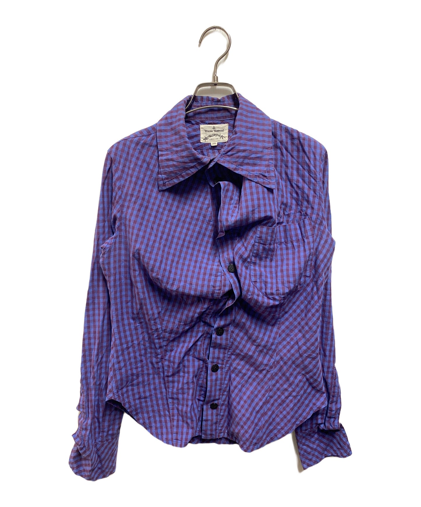 [Pre-owned] Vivienne Westwood ANGLOMANIA plaid shirt 15-03-882001