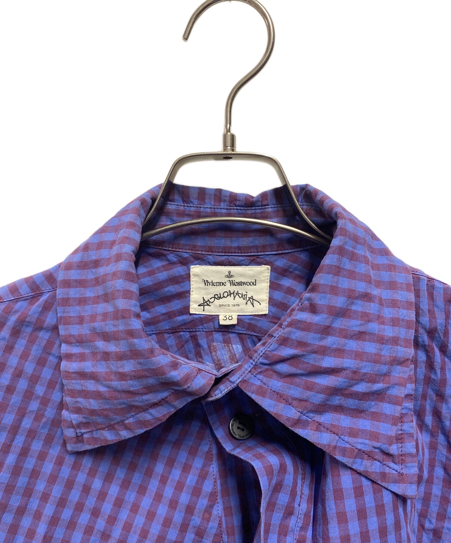 [Pre-owned] Vivienne Westwood ANGLOMANIA plaid shirt 15-03-882001