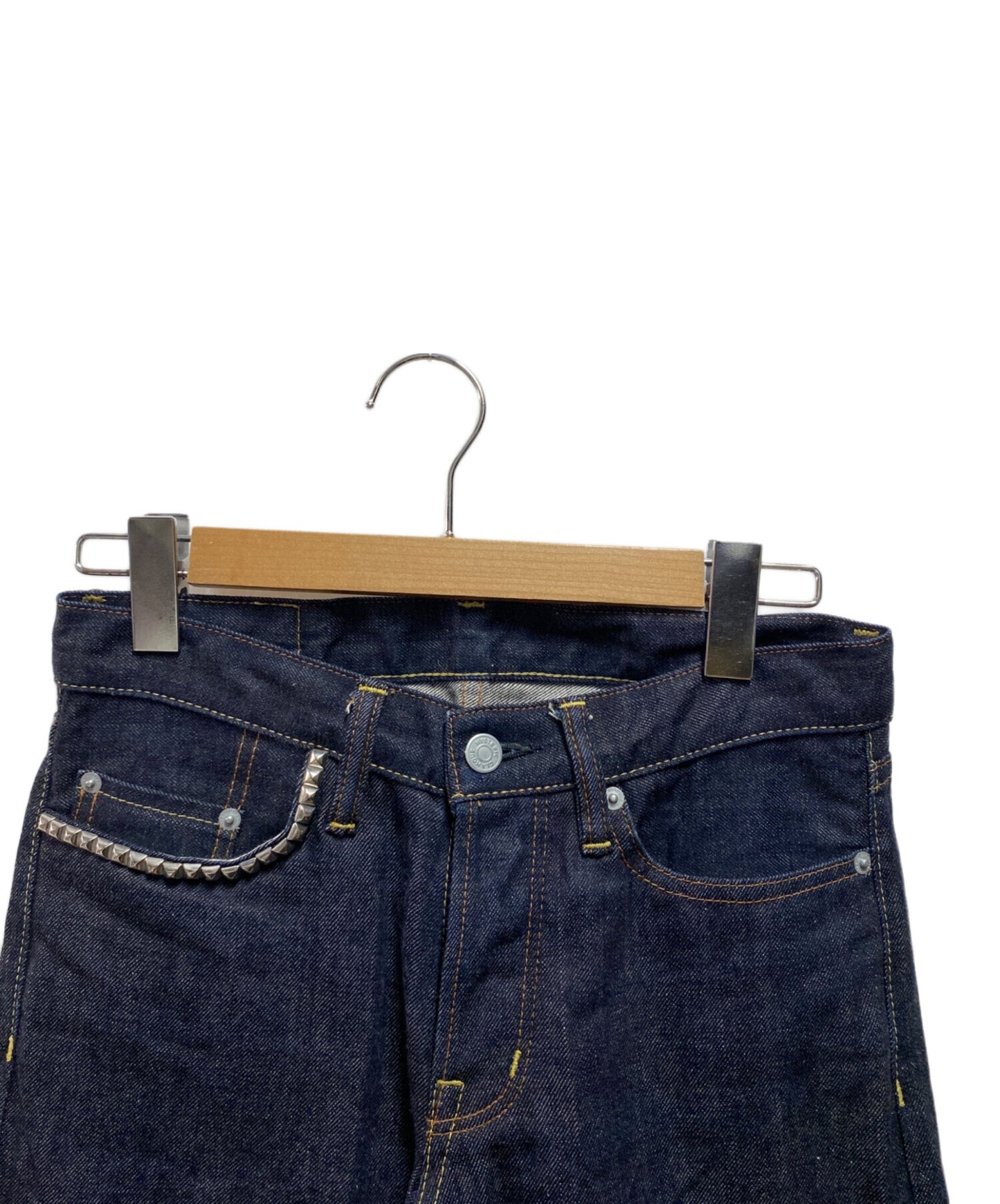 [Pre-owned] Hysteric Glamour RAW Denim Slim Straight Pants 0233AP12