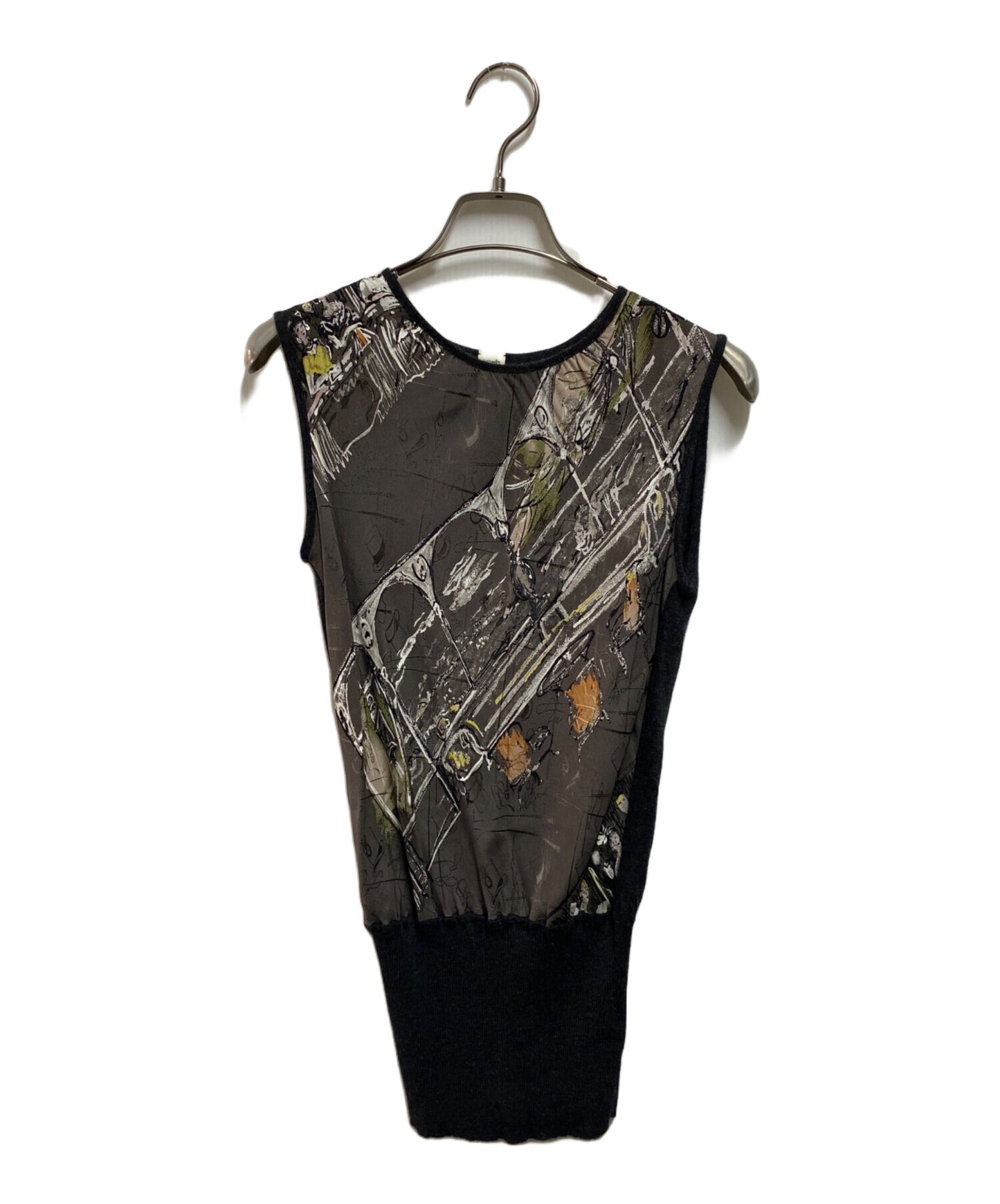 [Pre-owned] HERMES All-over twill blouse