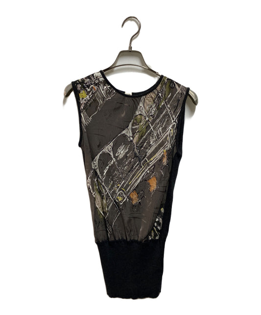 [Pre-owned] HERMES All-over twill blouse