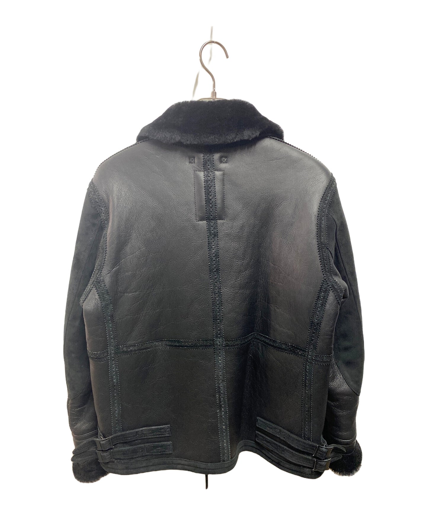 [Pre-owned] NEIGHBORHOOD B-3/M-JKT Mouton Flight Jacket 192SZNH-JKM01