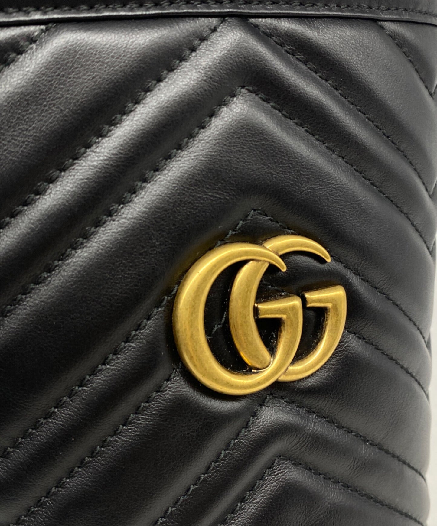 [Pre-owned] GUCCI GG Marmont Small Bucket Bag 575163 Shoulder Bag 575163