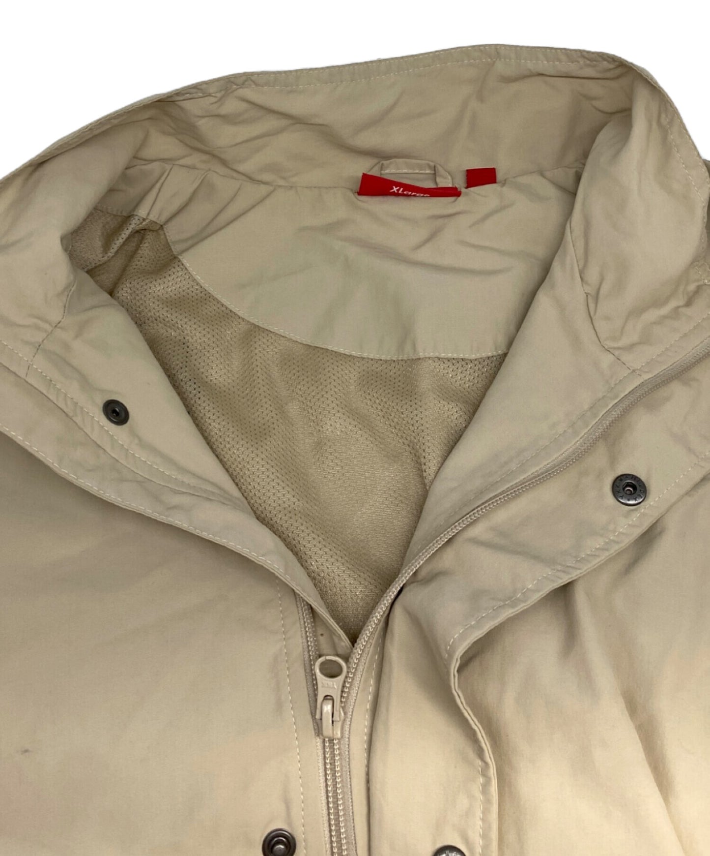 [Pre-owned] SUPREME Spellout Embroidered Track Jacket