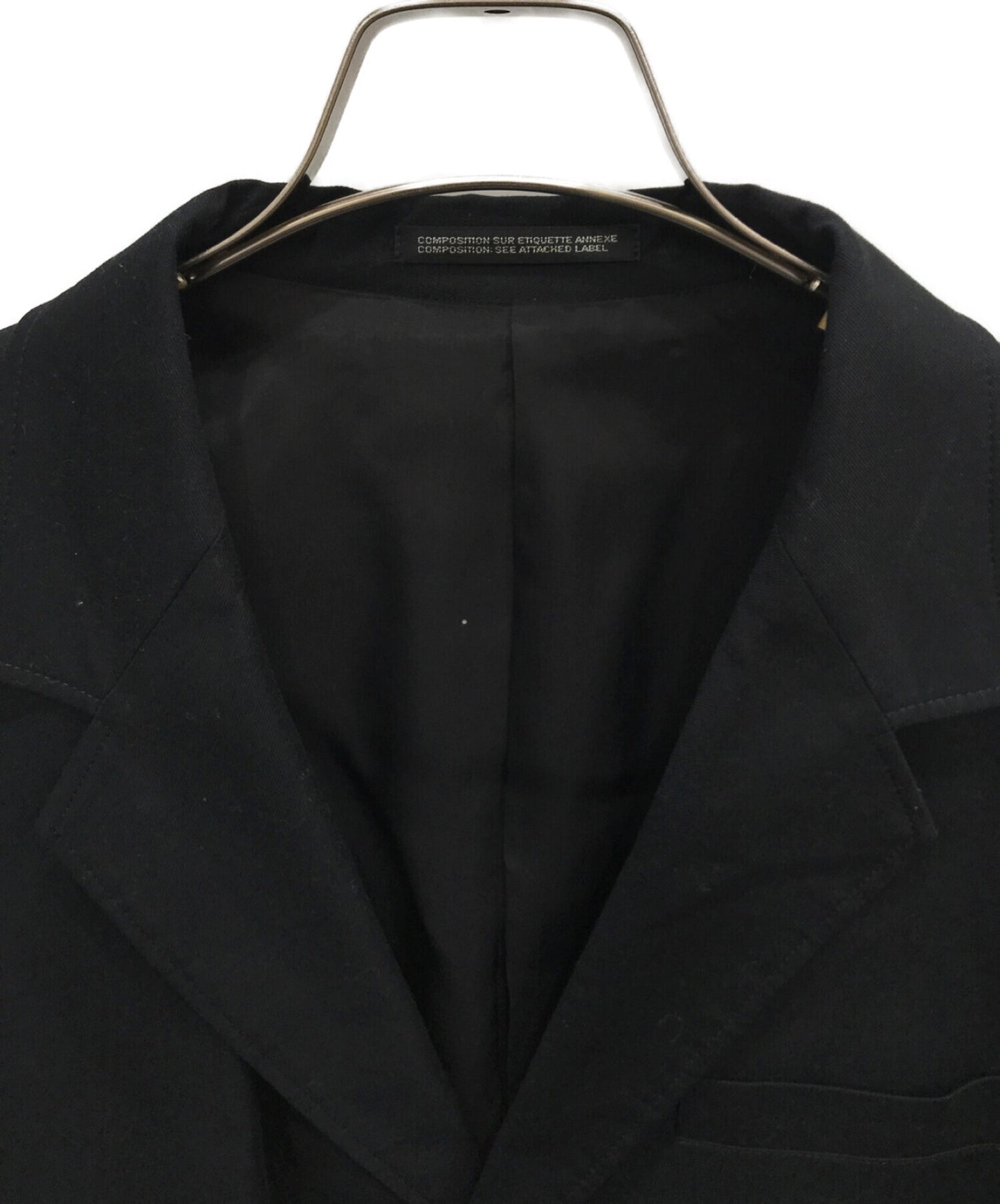 [Pre-owned] BLACK Scandal Yohji Yamamoto doctor's jacket HR-J07-005