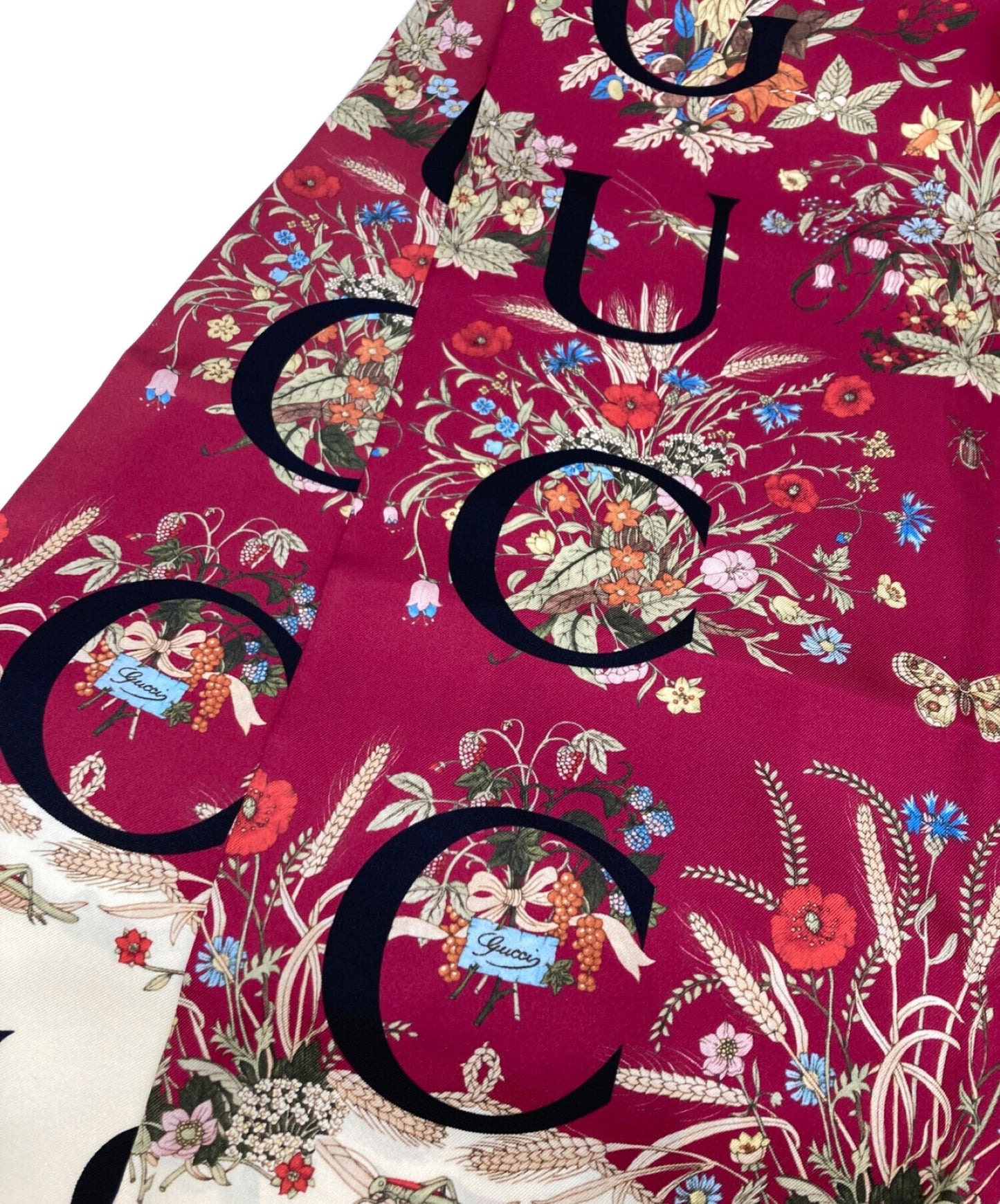 [Pre-owned] GUCCI silk scarf 692228