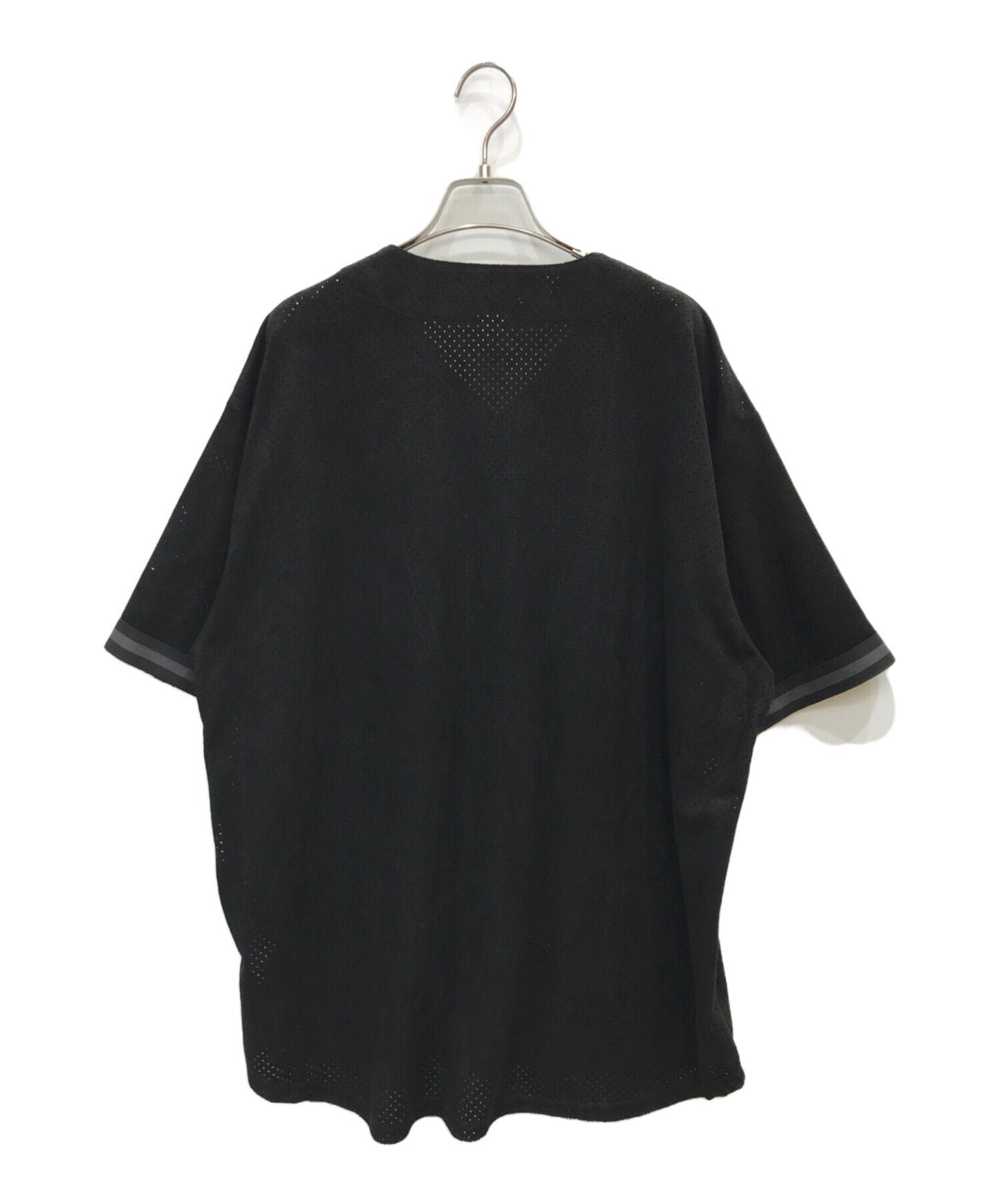 [Pre-owned] SUPREME Ultrasuede Mesh Baseball Jersey