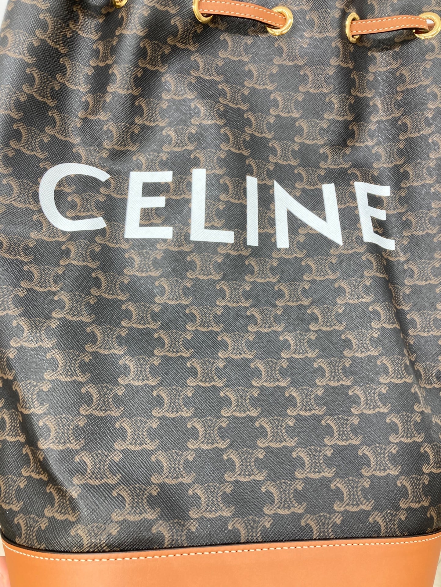 [Pre-owned] CELINE Trionf Medium Sailor Bag 191532