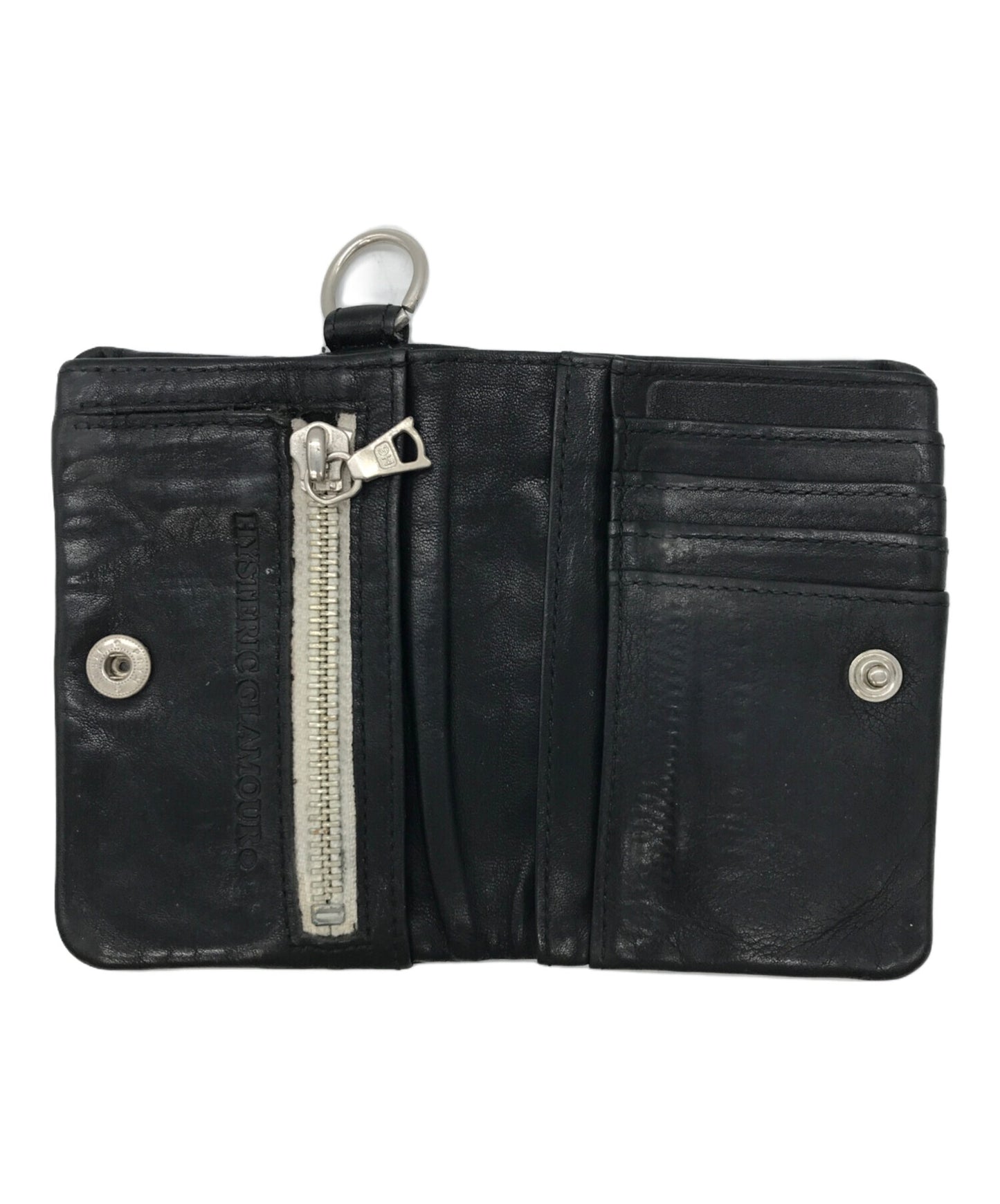 [Pre-owned] Hysteric Glamour Studded leather wallet