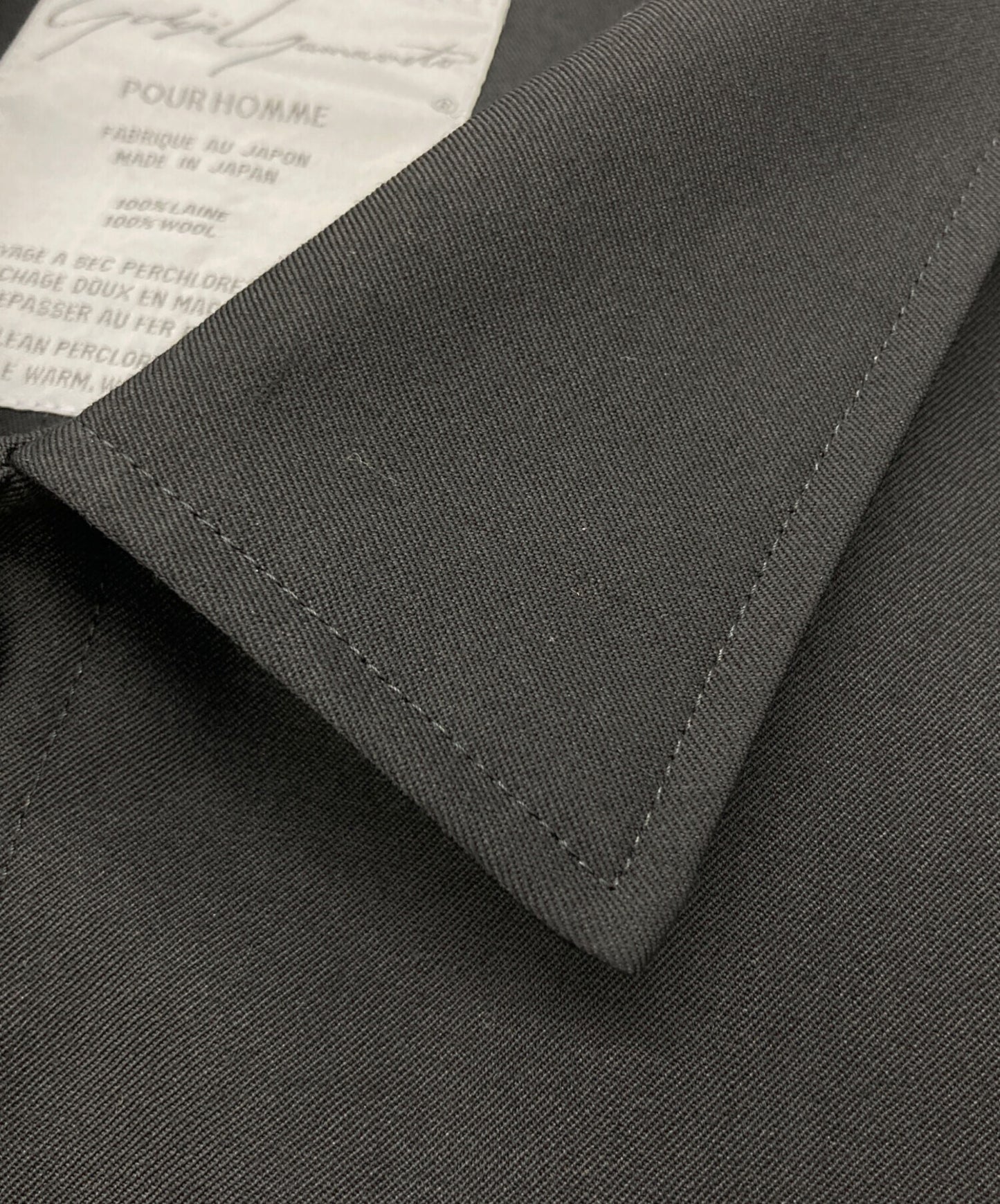 [Pre-owned] Yohji Yamamoto pour homme Wool Gaber Military Jacket